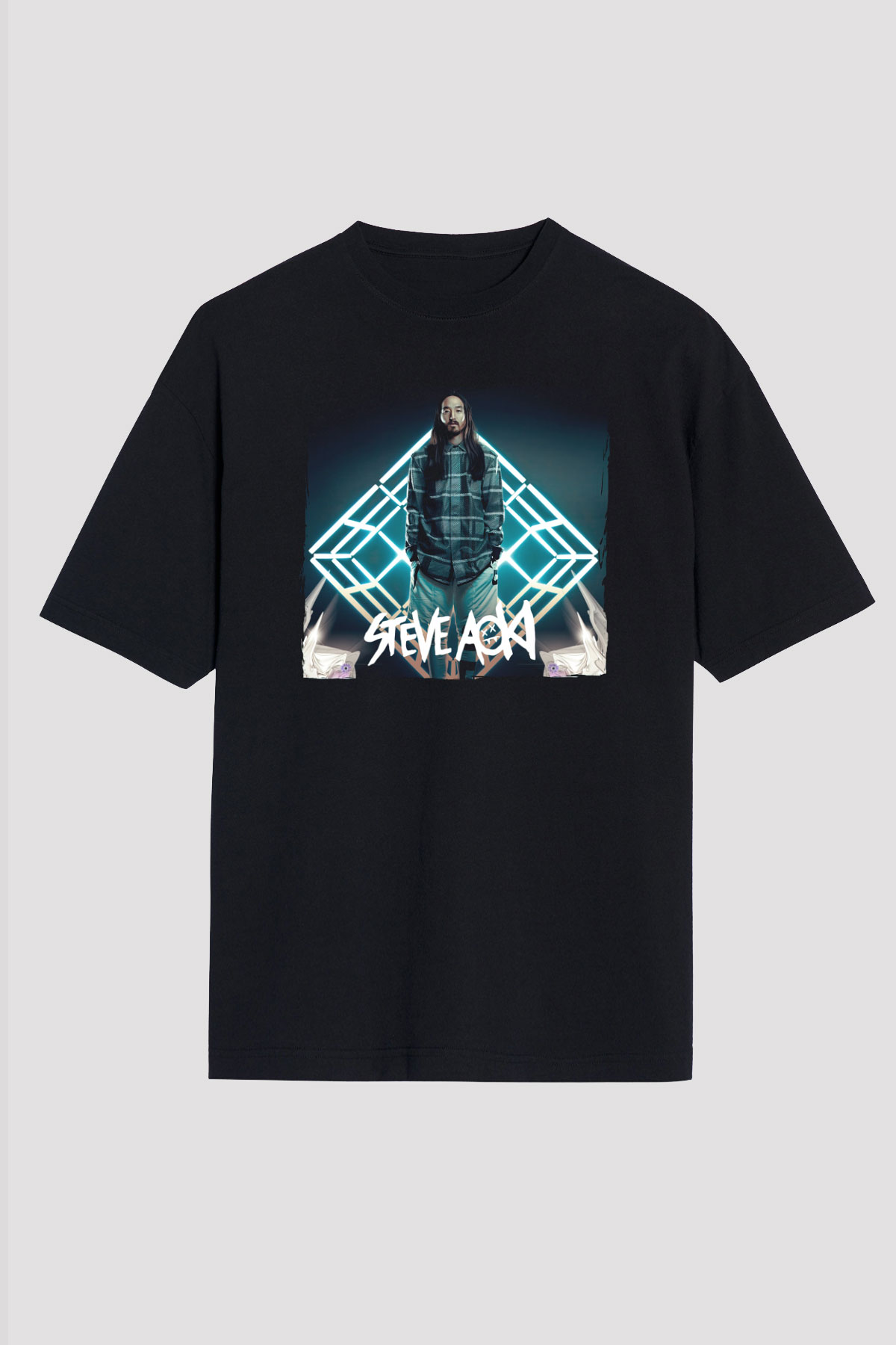 Steve Aoki Siyah Unisex Tişört T-Shirt - TişörtFabrikası