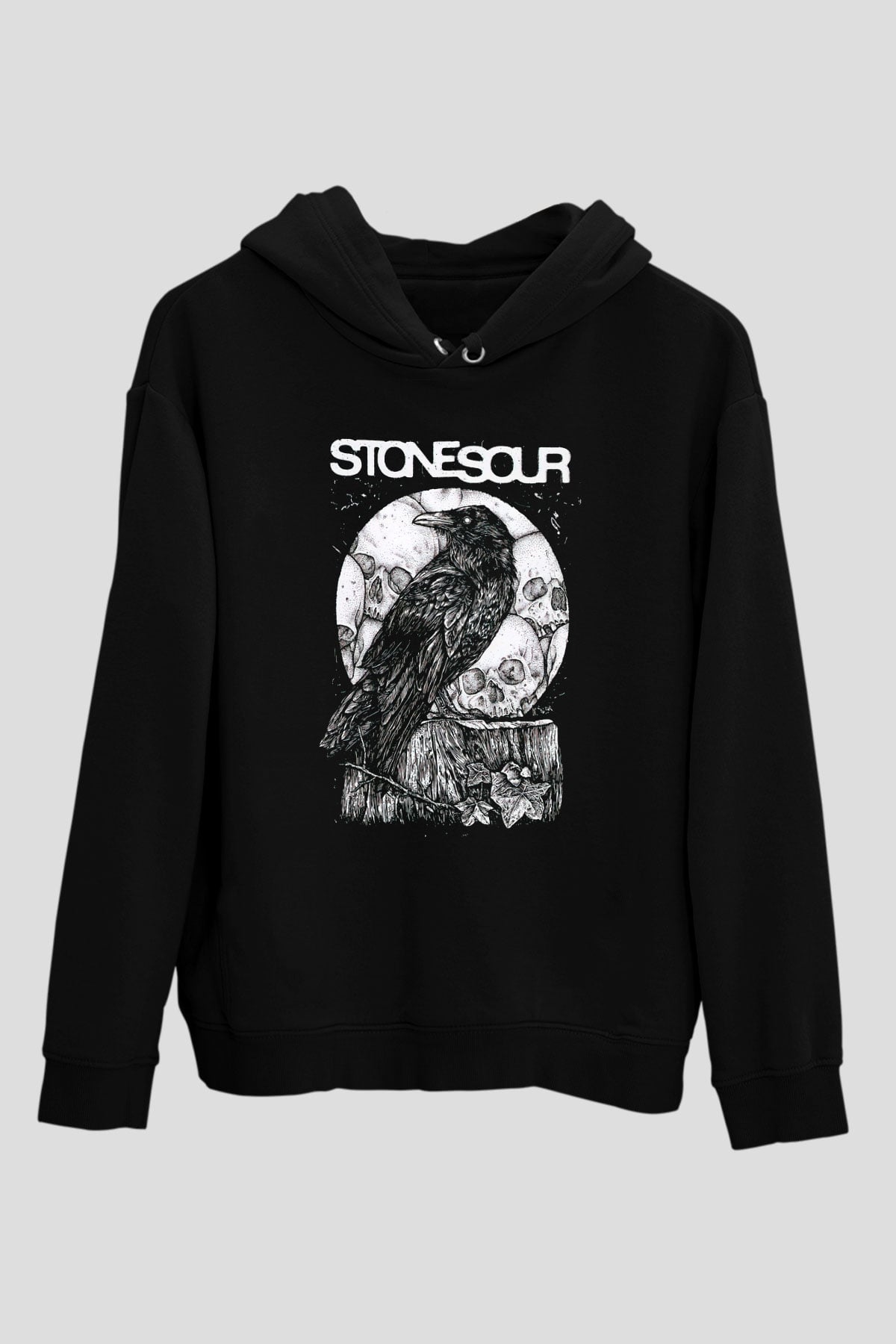 Stone Sour Siyah Unisex Hoodie