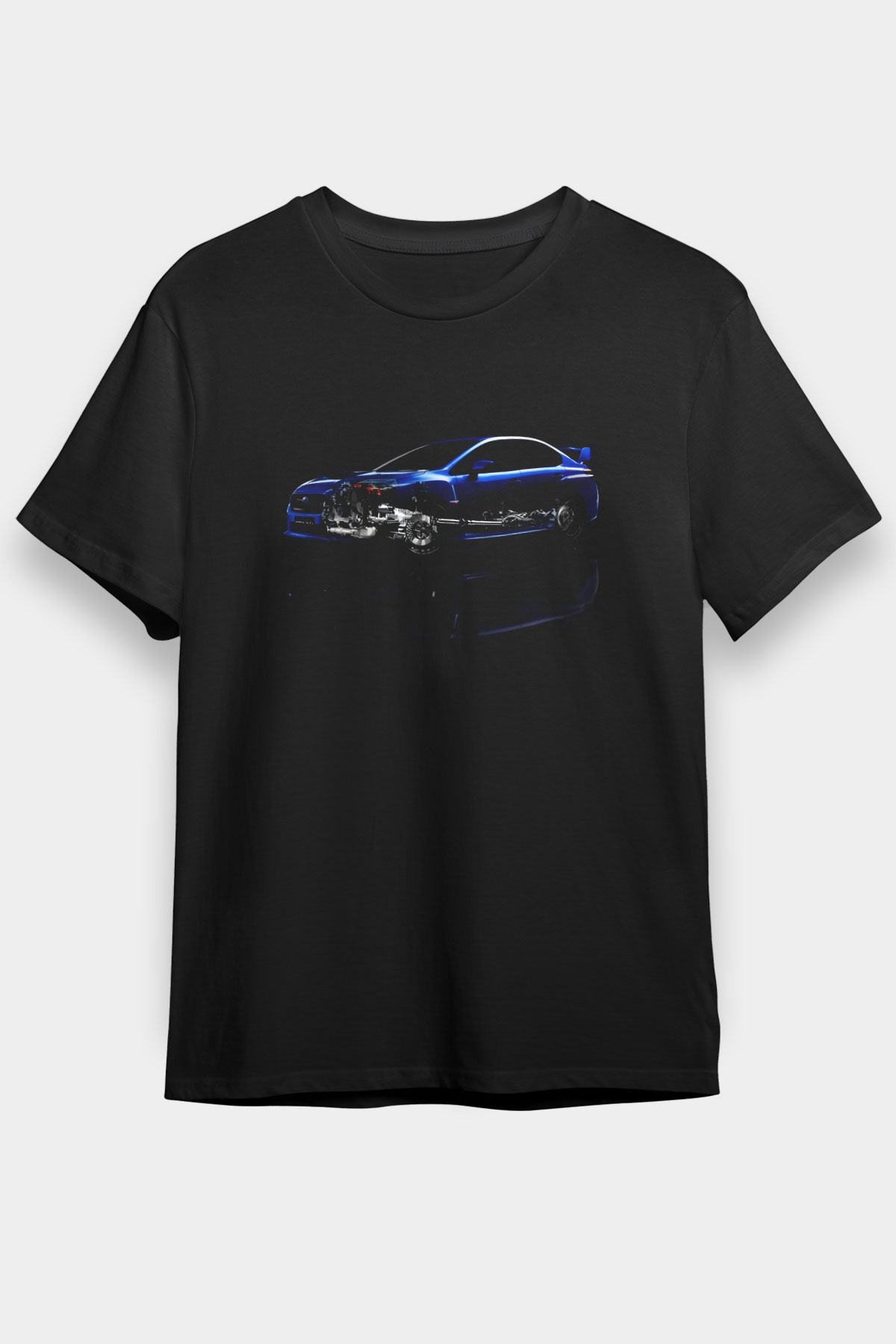 Subaru Siyah Unisex Graphic Tee - STREETWEAR