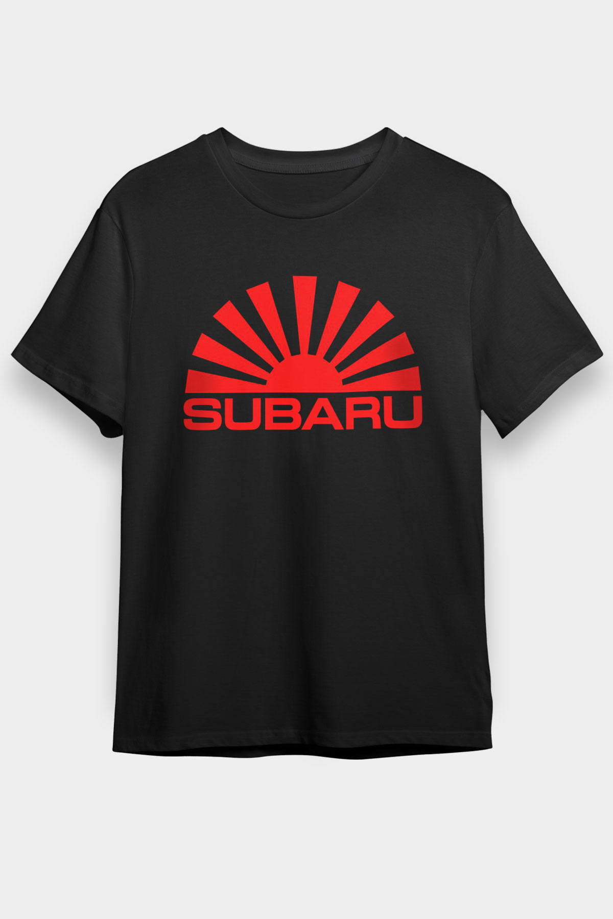 Subaru Siyah Unisex Graphic Tee - STREETWEAR