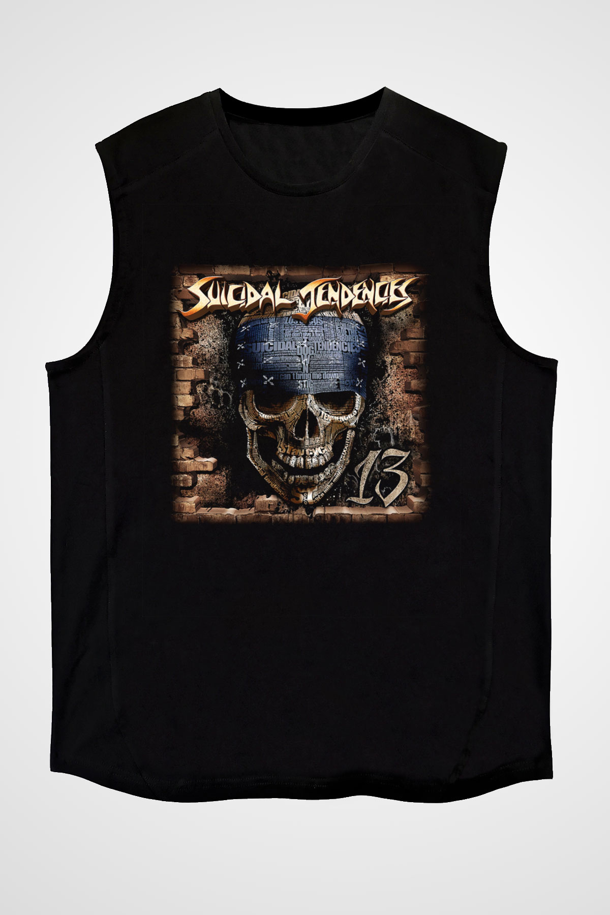 Suicidal Tendencies Siyah Unisex Kolsuz Tişört