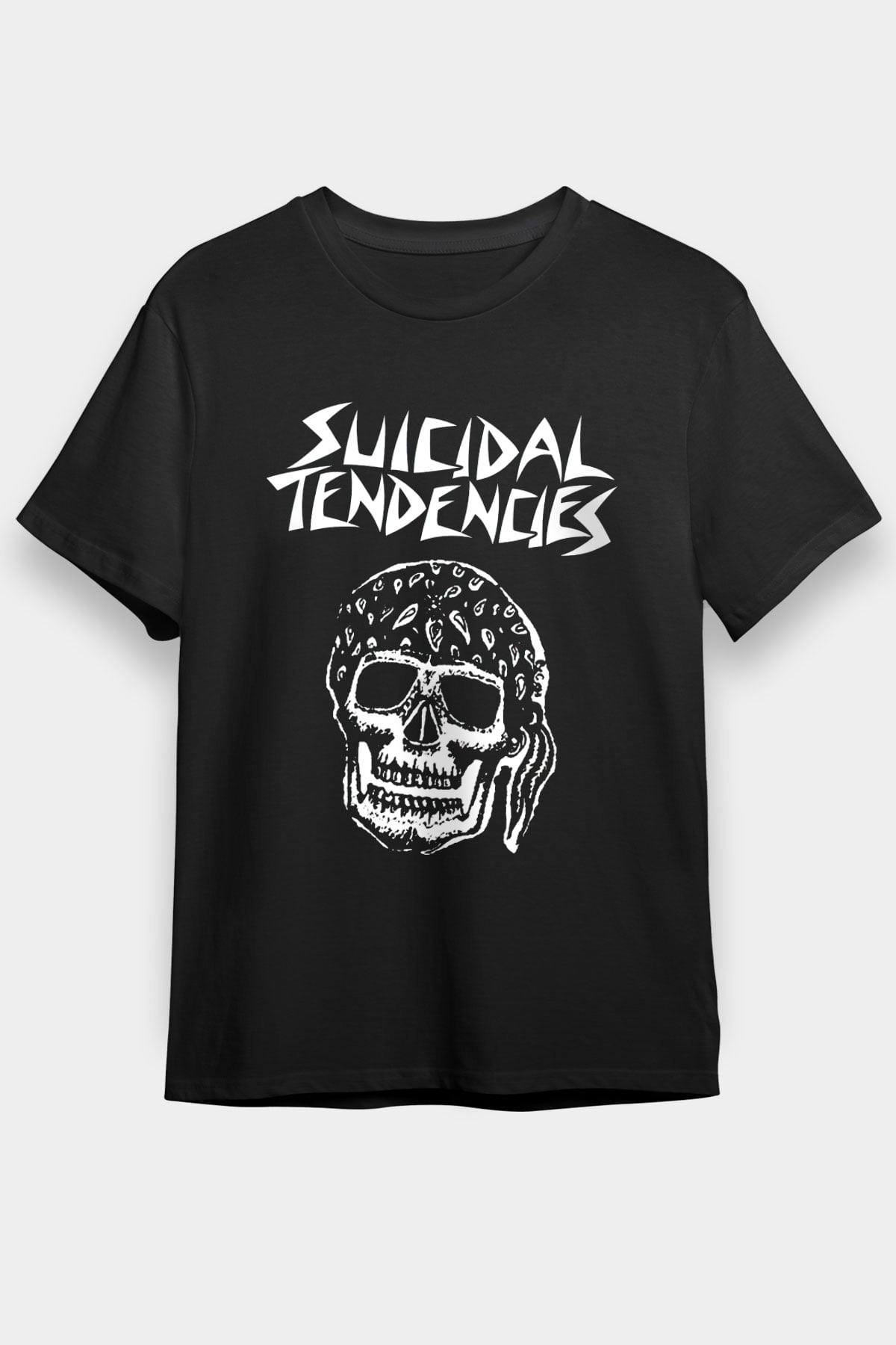 Suicidal Tendencies Siyah Unisex Tişört T-Shirt - Tişört Fabrikası