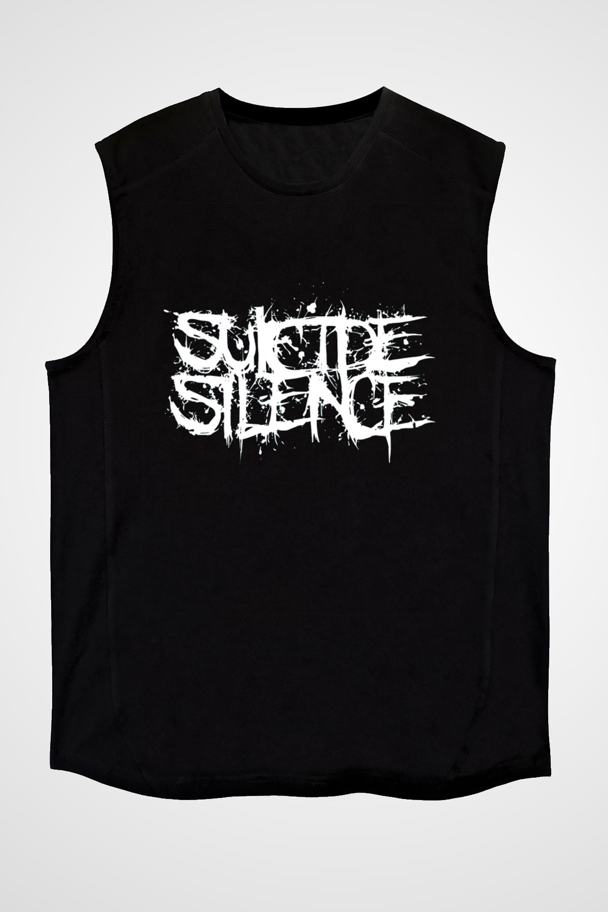 Suicide Silence Siyah Unisex Kolsuz Tişört