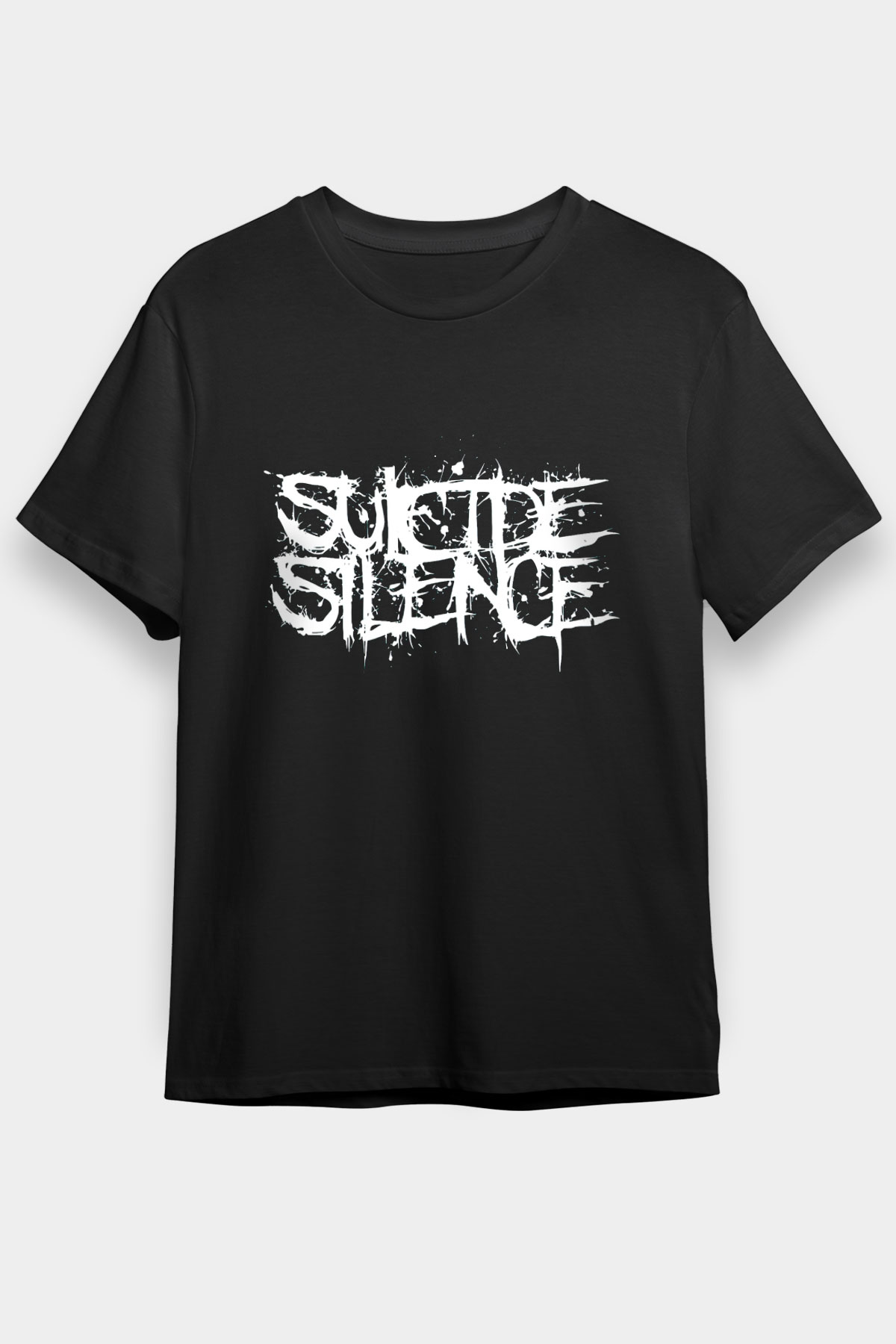 Suicide Silence Siyah Unisex Tişört T-Shirt - Tişört Fabrikası
