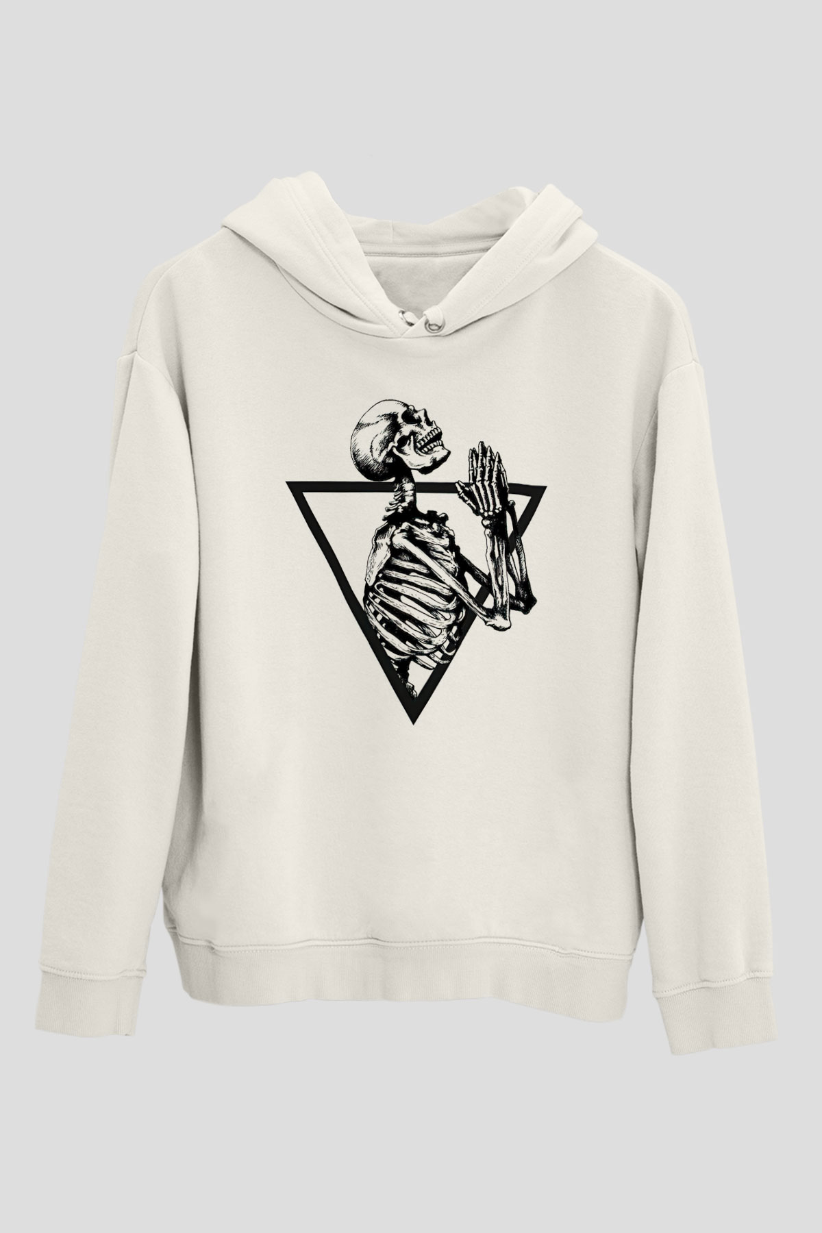Suicideboys - $uicideboy$ Baskılı Beyaz Unisex Kapüşonlu Sweatshirt