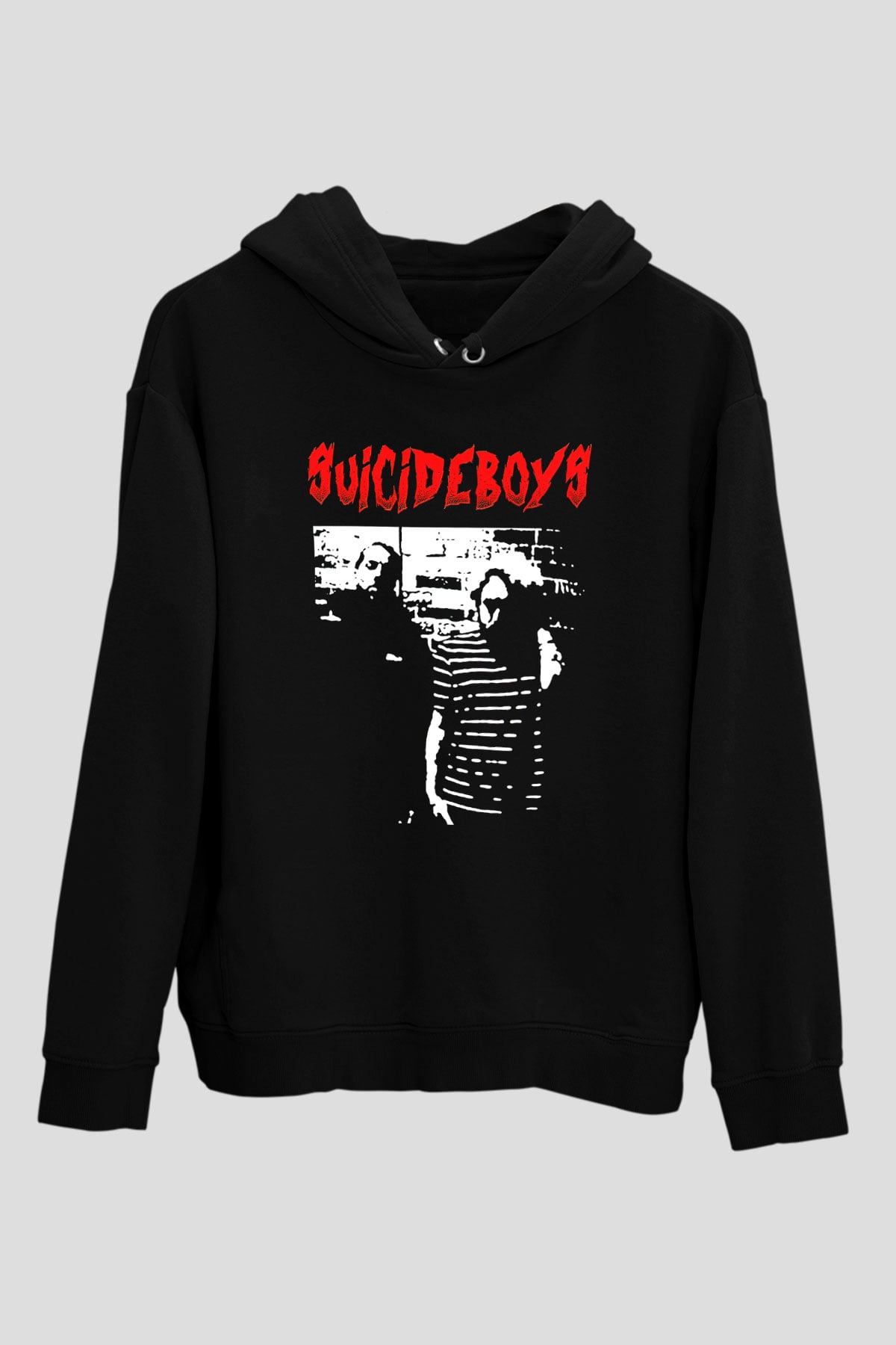 Suicideboys - $uicideboy$ Baskılı Unisex Siyah Hoodie