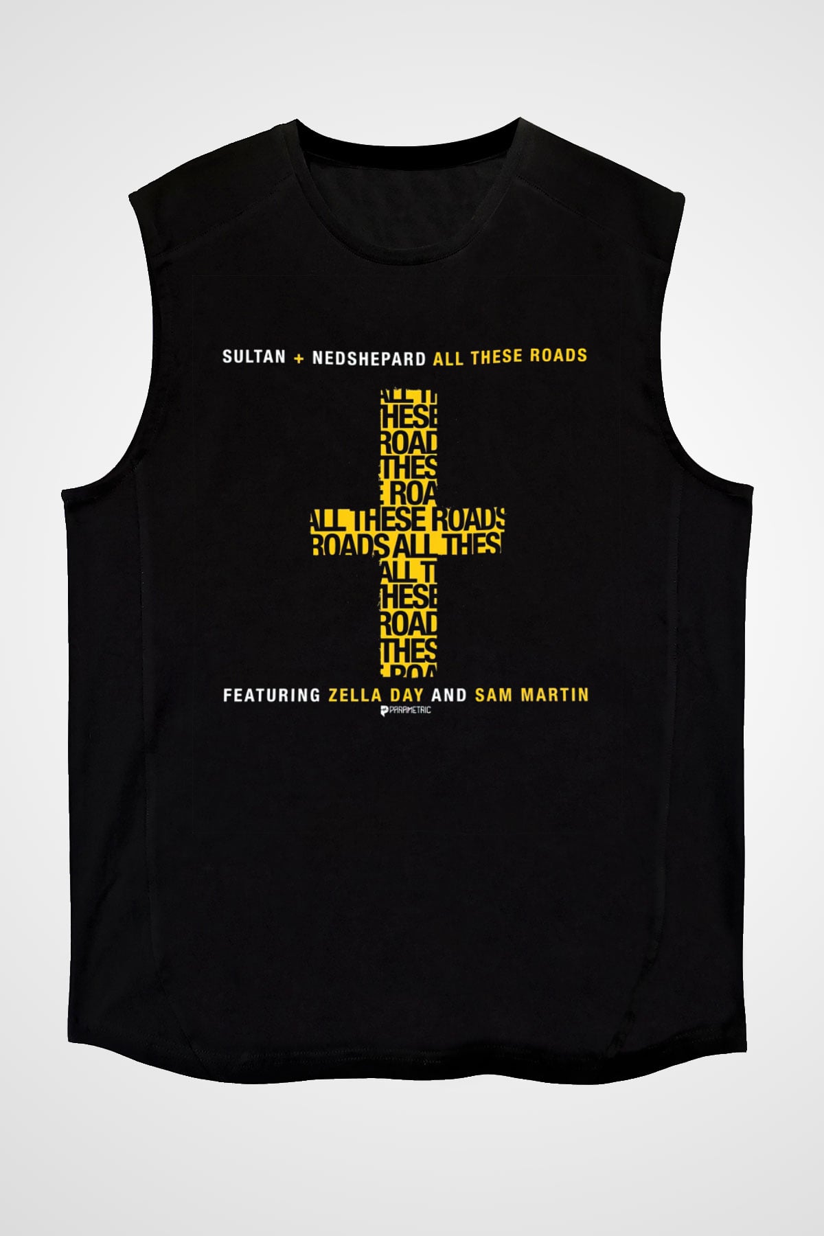 Sultan & Ned Shepard Siyah Unisex Kolsuz Tişört