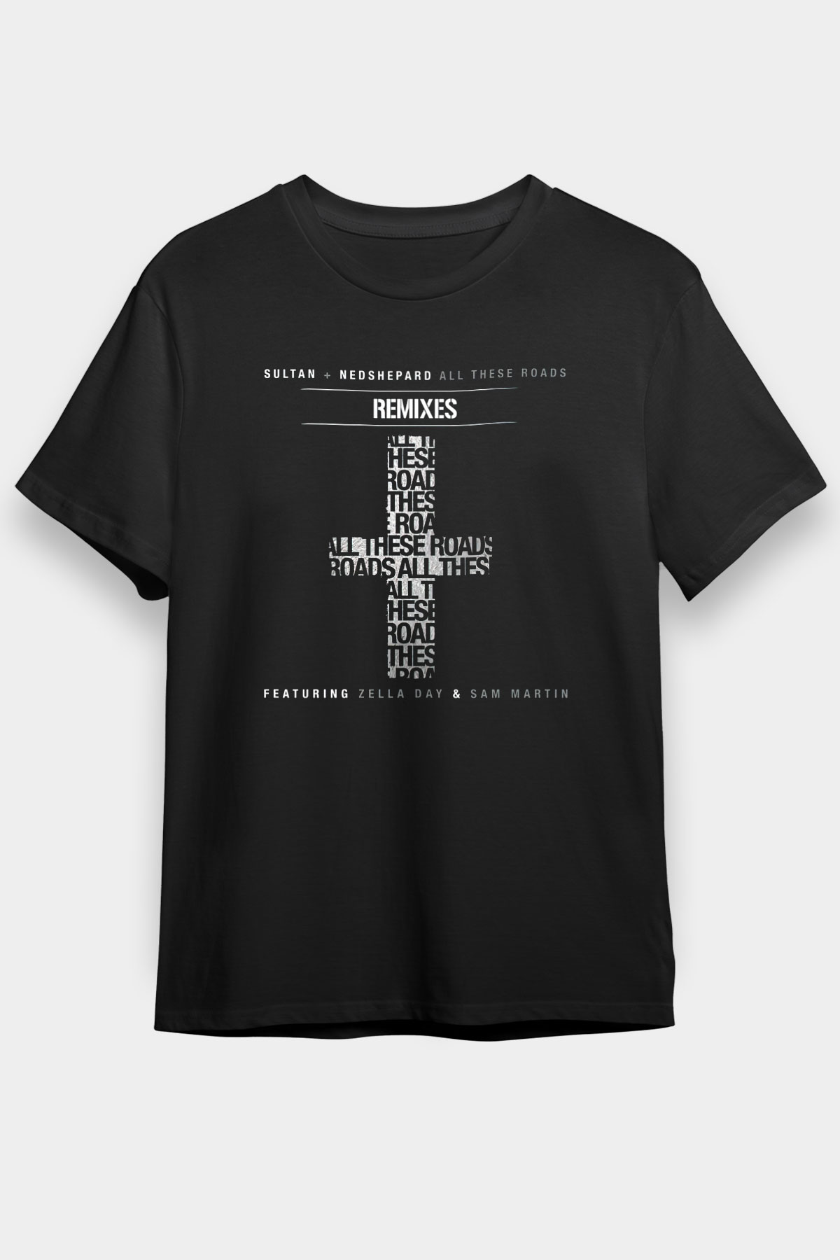 Sultan & Ned Shepard Siyah Unisex Tişört T-Shirt - TişörtFabrikası