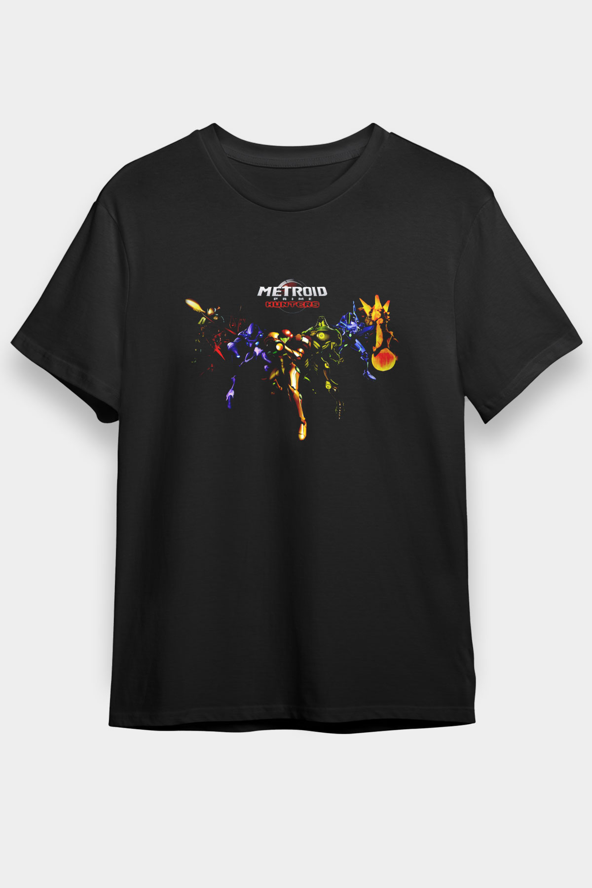 Super Metroid Cartridge Art Siyah Unisex Tişört