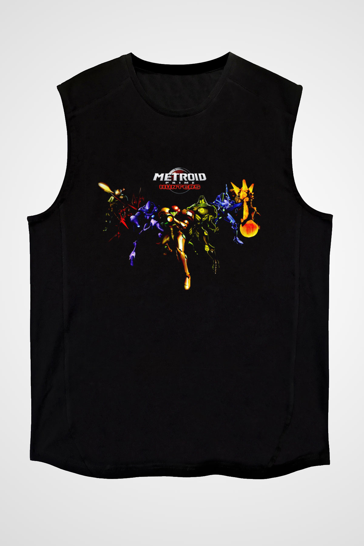Super Metroid Cartridge Art Siyah Unisex  Kolsuz Tişört