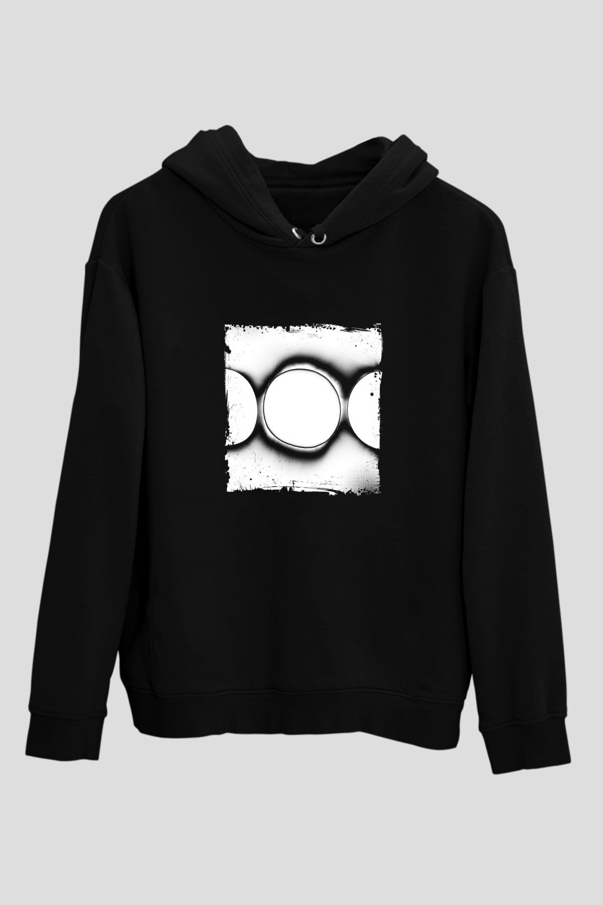 Swedish House Mafia Baskılı Unisex Siyah Hoodie