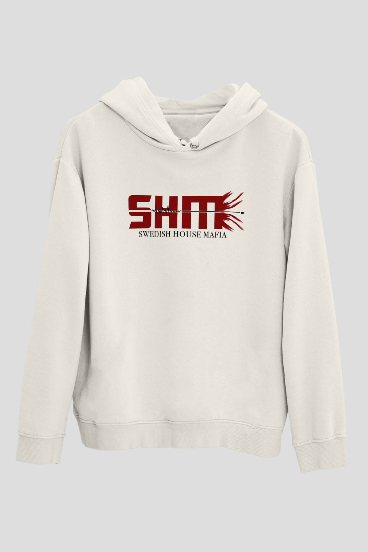 Swedish House Mafia Beyaz Unisex Kapşonlu Sweatshirt