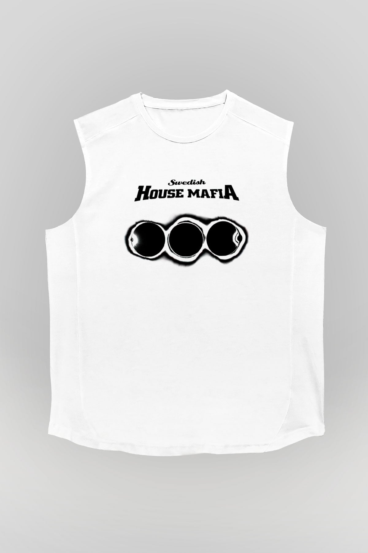 Swedish House Mafia Beyaz Unisex Kolsuz Tişört