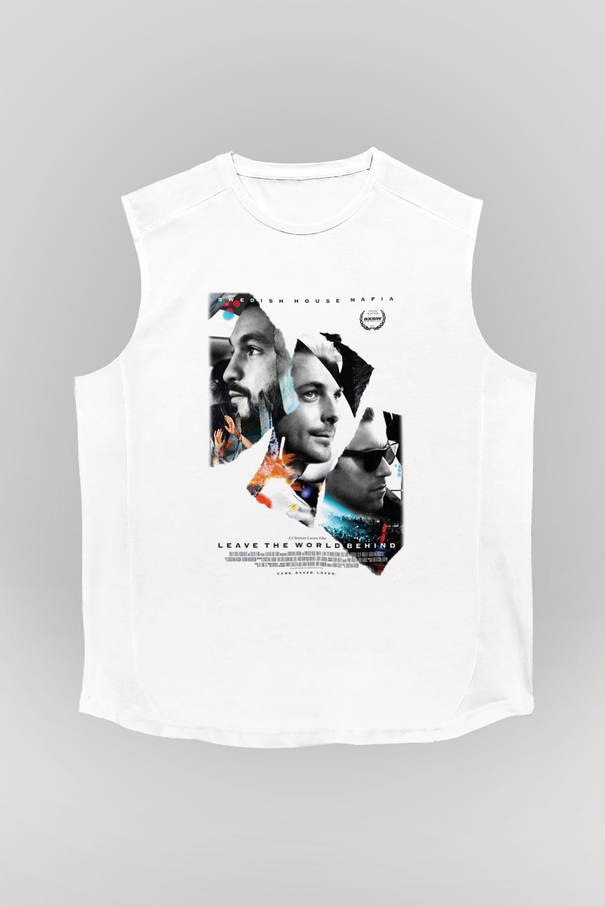 Swedish House Mafia Beyaz Unisex Kolsuz Tişört
