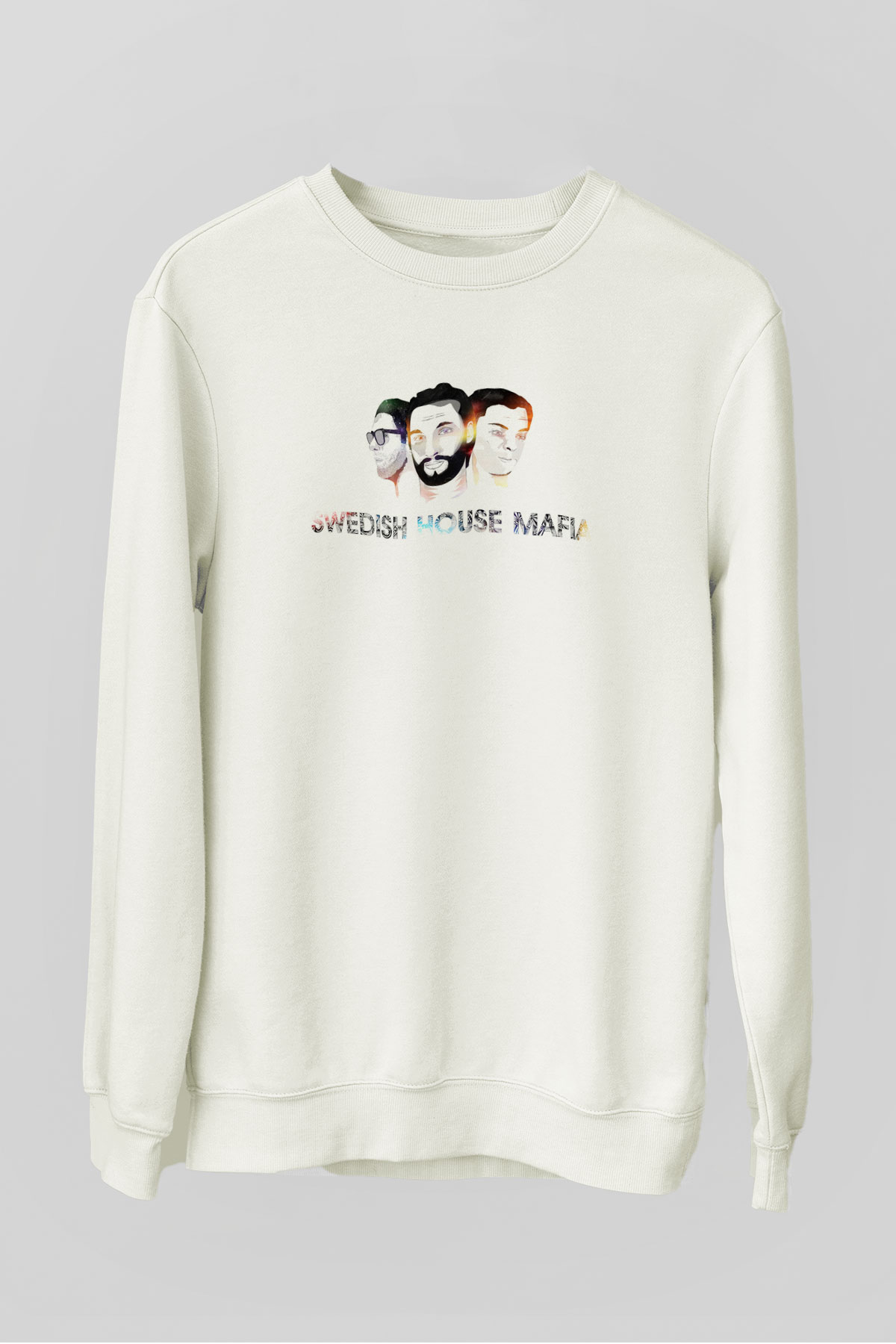 Swedish House Mafia Beyaz Unisex Sweatshirt