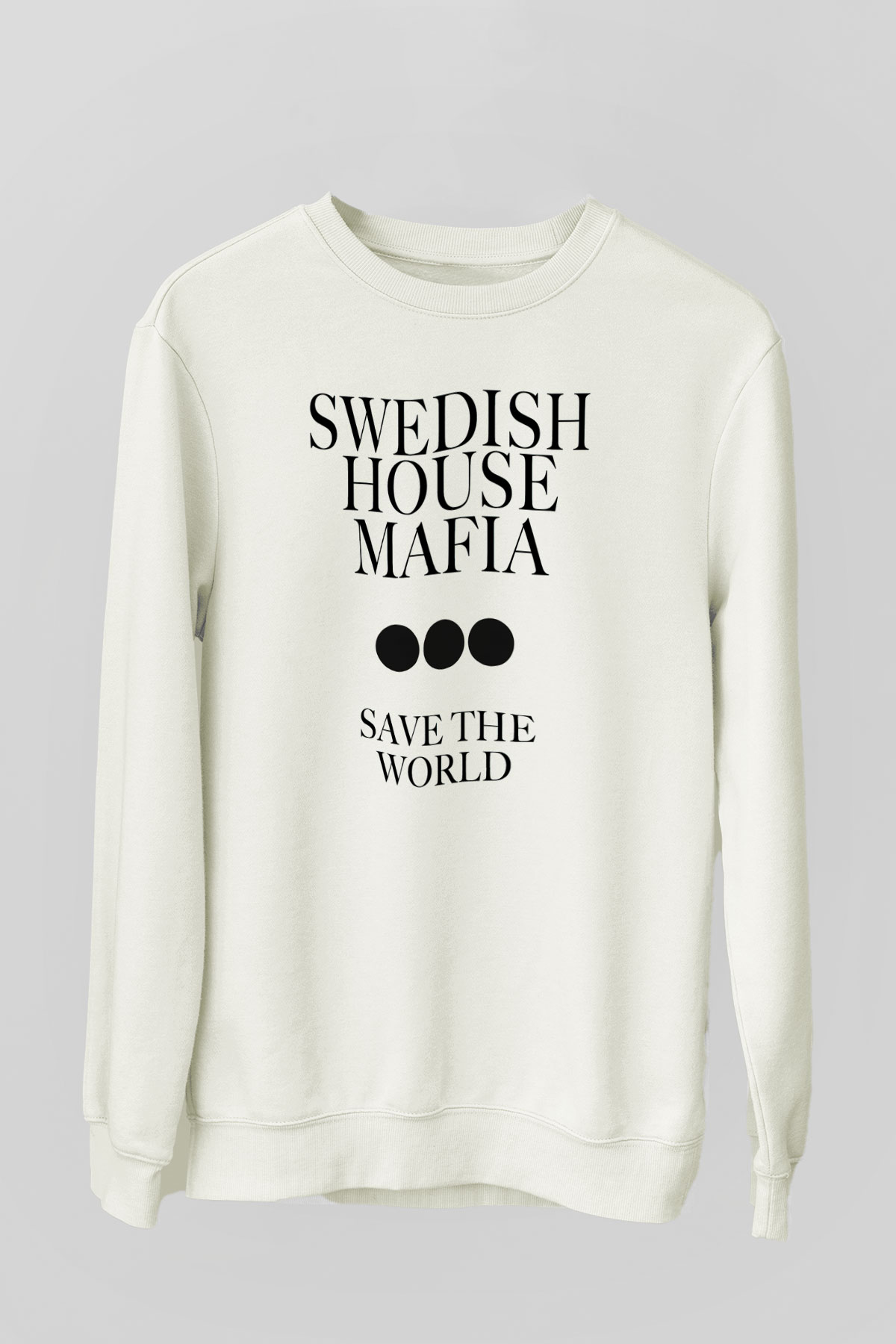 Swedish House Mafia Beyaz Unisex Sweatshirt