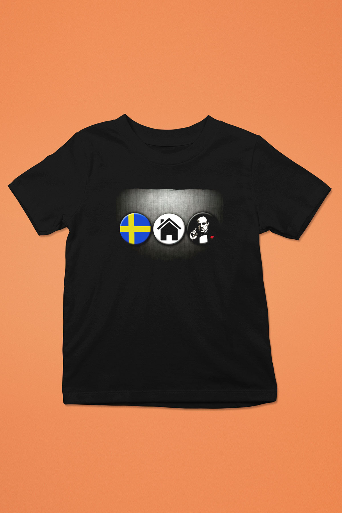 Swedish House Mafia Siyah Unisex Çocuk Tişört