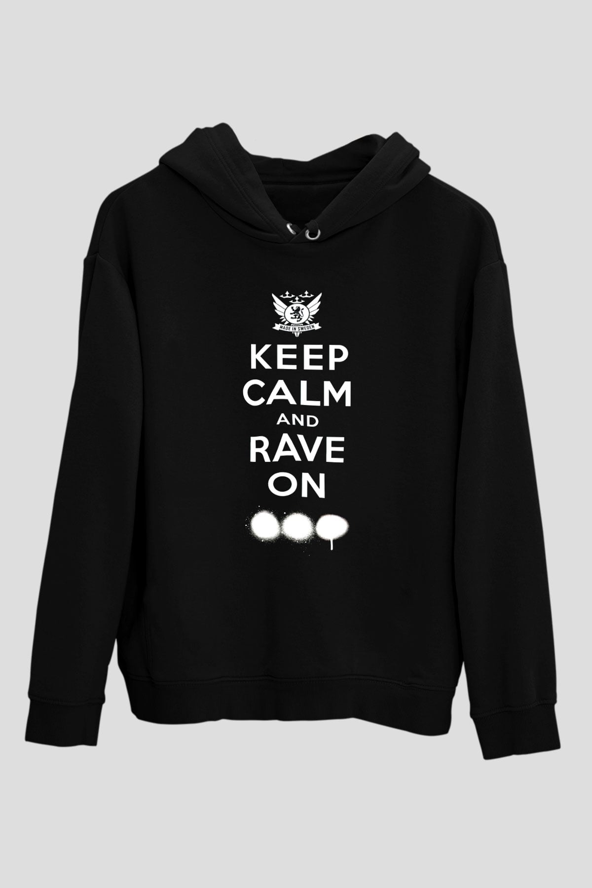 Swedish House Mafia Siyah Unisex Hoodie