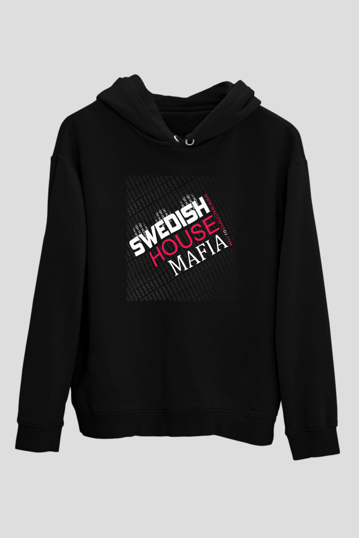 Swedish House Mafia Siyah Unisex Kapüşonlu Sweatshirt