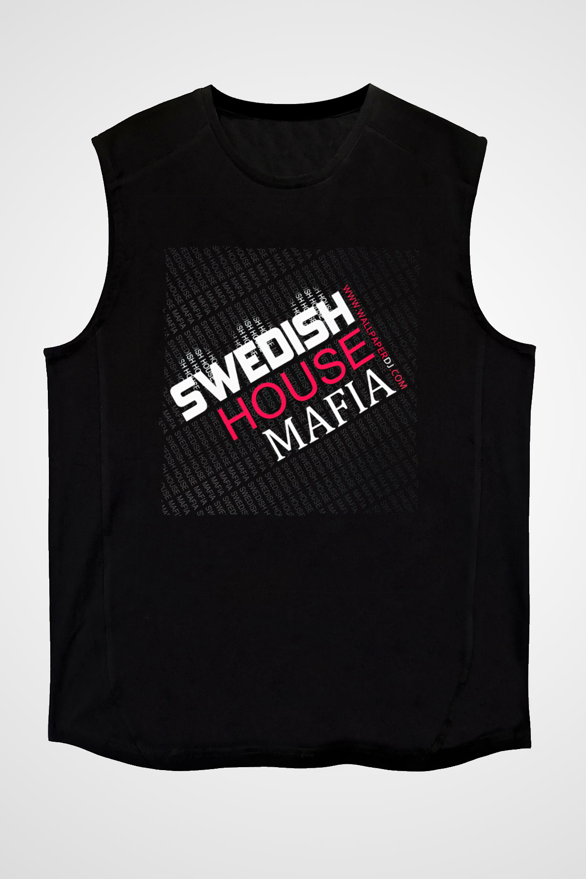 Swedish House Mafia Siyah Unisex Kolsuz Tişört