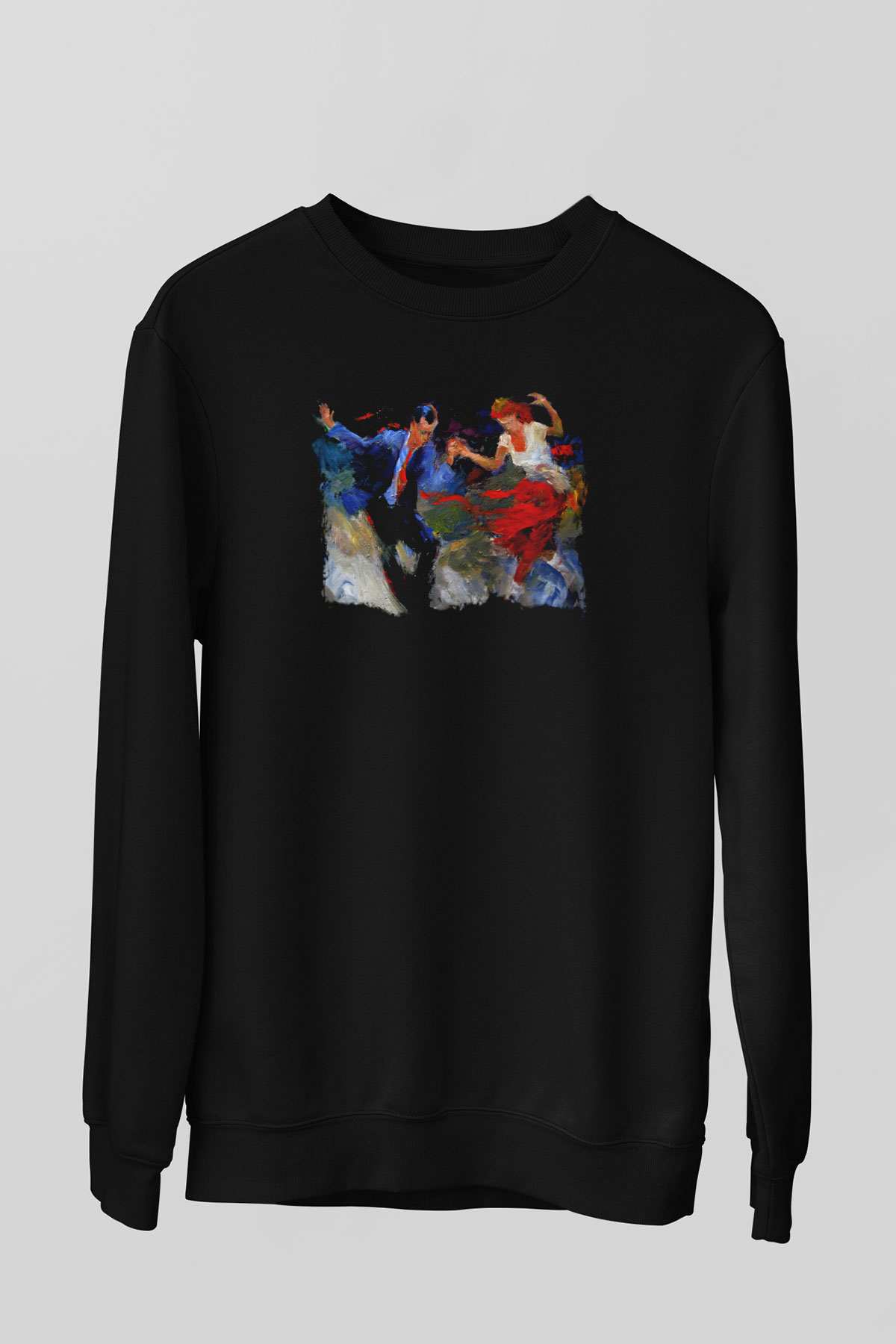 Swing Siyah Unisex Sweatshirt