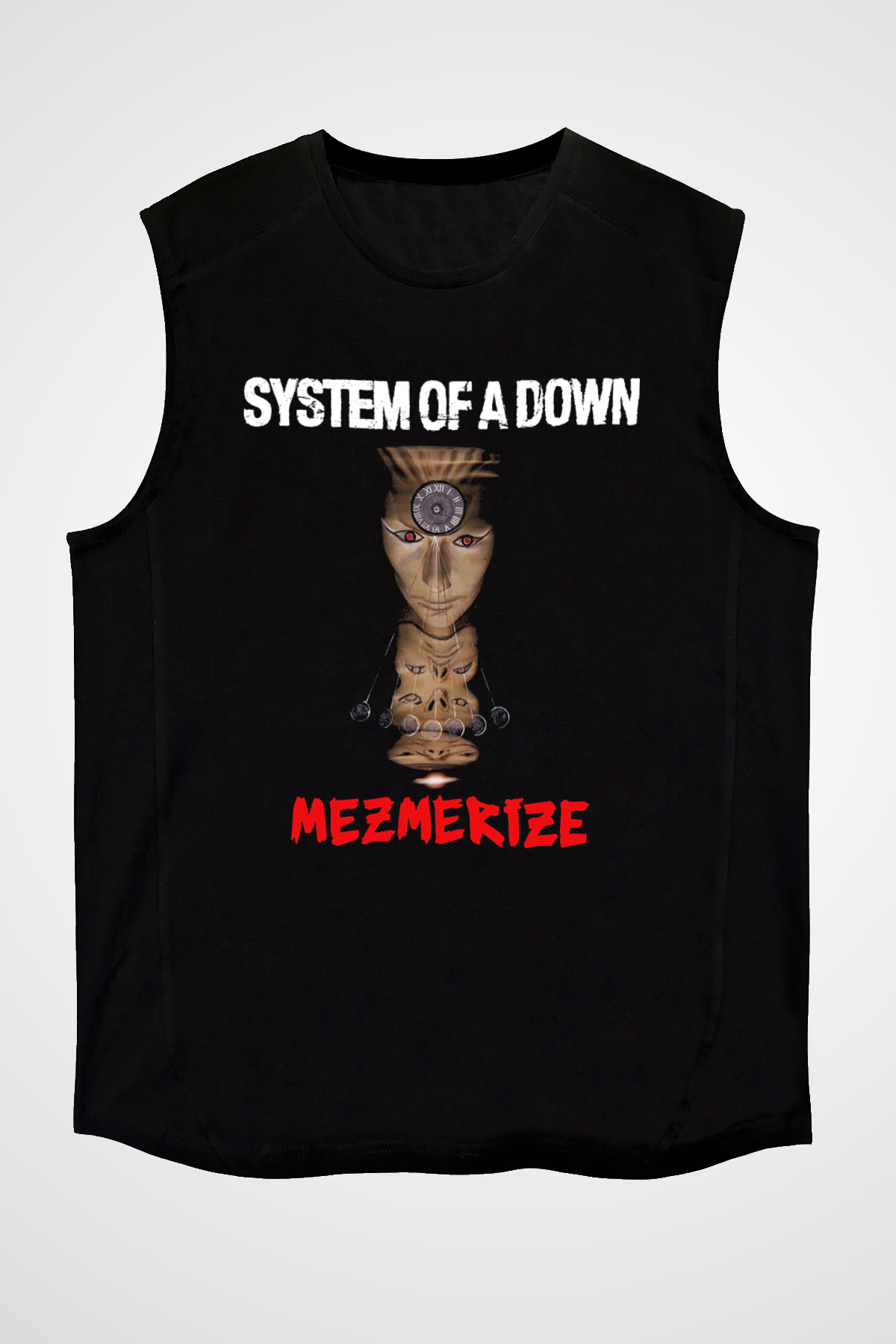 System of a Down Siyah Unisex Kolsuz Tişört