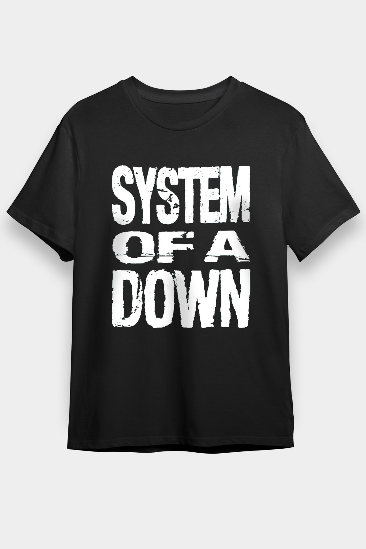 System of a Down Siyah Unisex Tişört T-Shirt - TişörtFabrikası