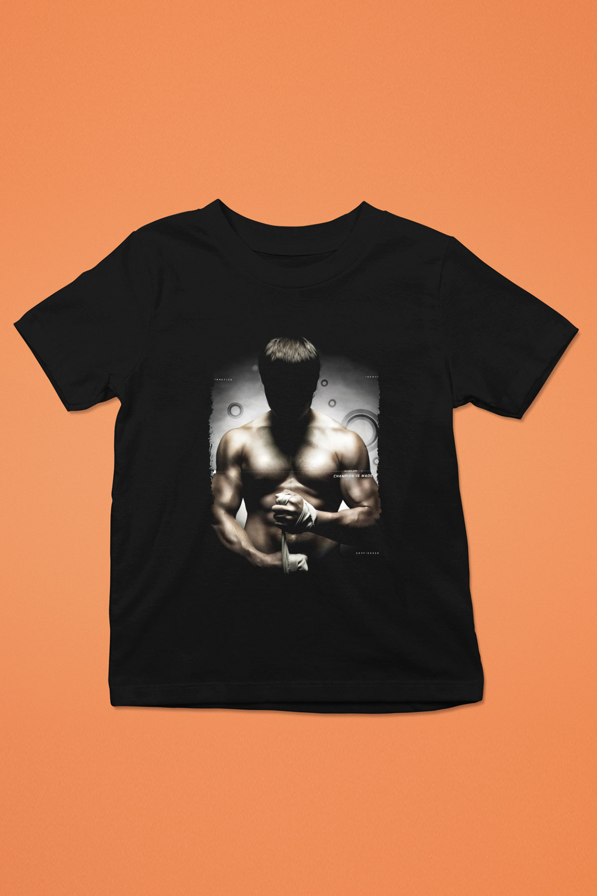 Taekwondo Siyah Unisex Çocuk Tişört