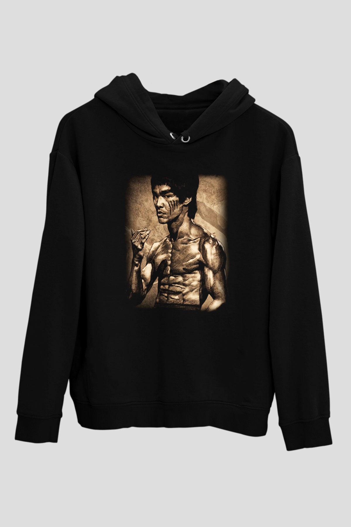 Taekwondo Siyah Unisex Hoodie