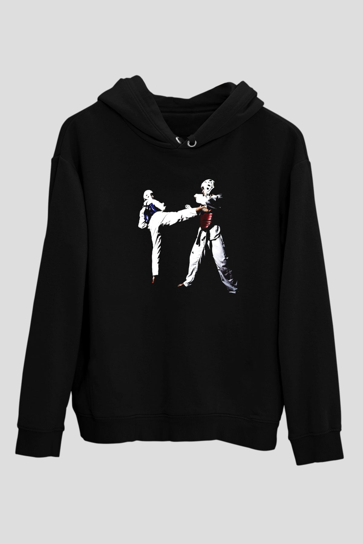 Taekwondo Siyah Unisex Hoodie