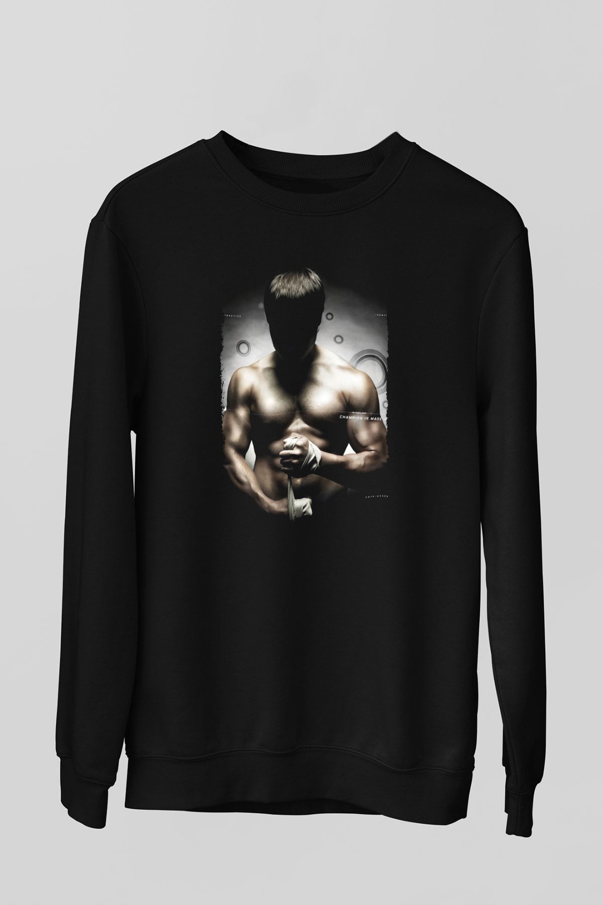 Taekwondo Siyah Unisex Sweatshirt