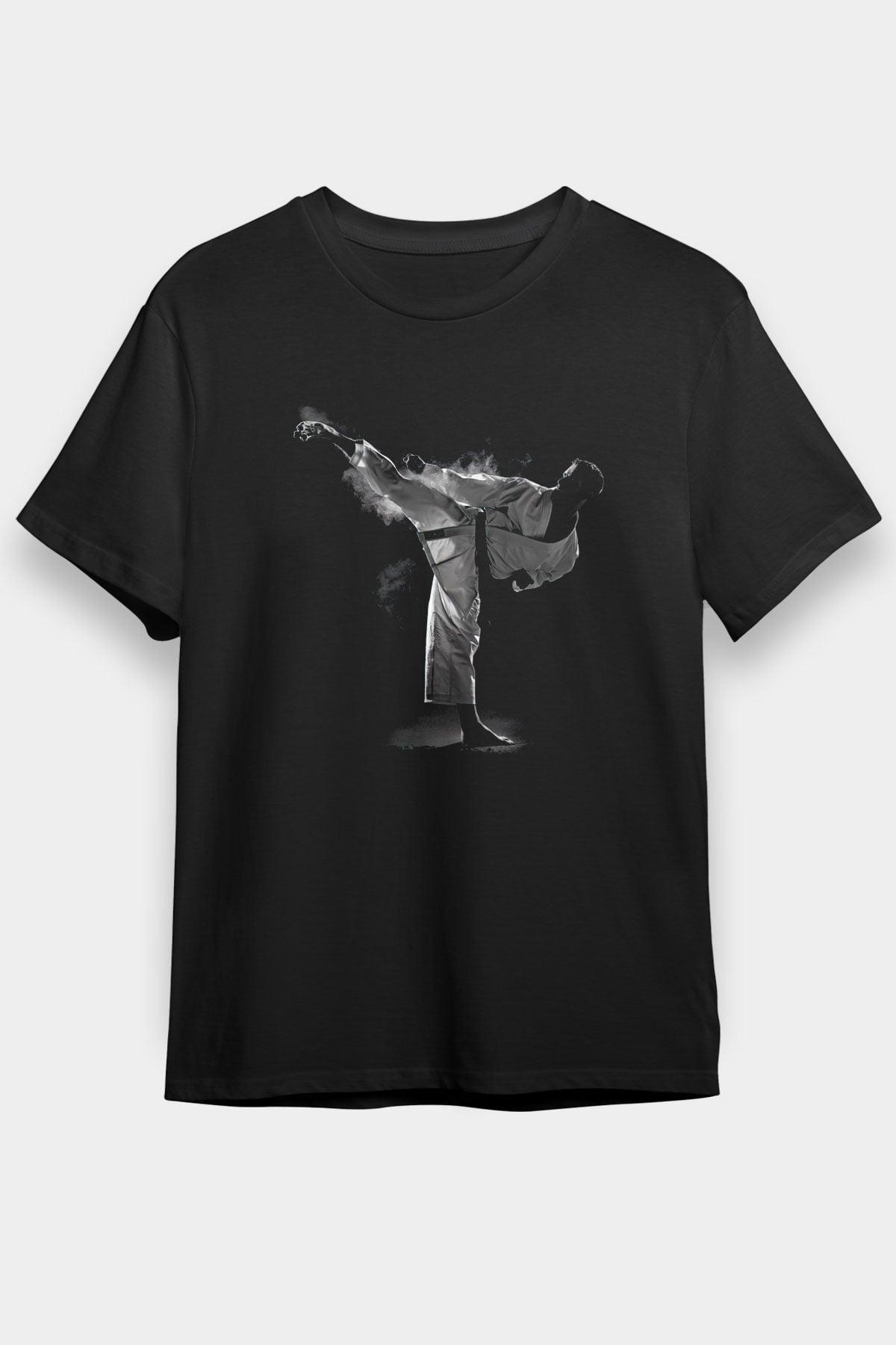 Taekwondo Siyah Unisex Tişört T-Shirt - TişörtFabrikası