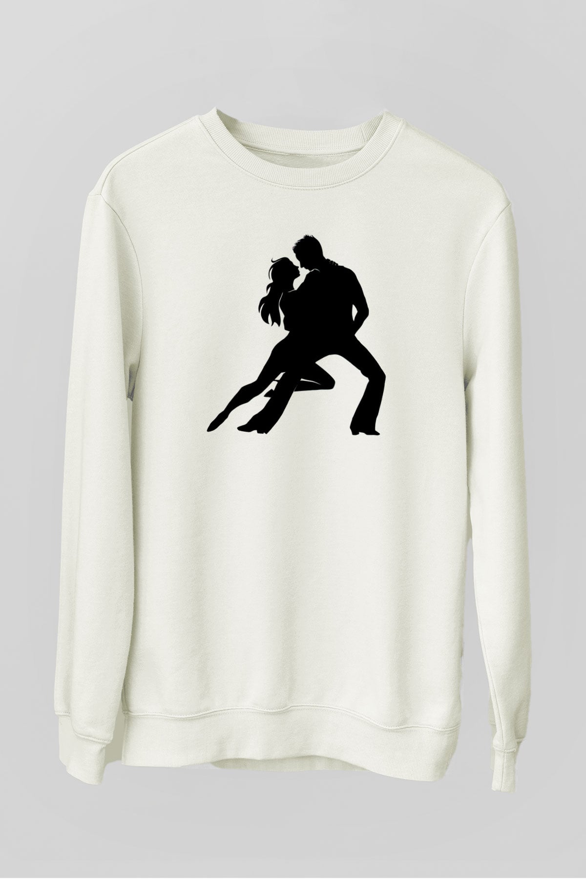 Tango Beyaz Unisex Sweatshirt