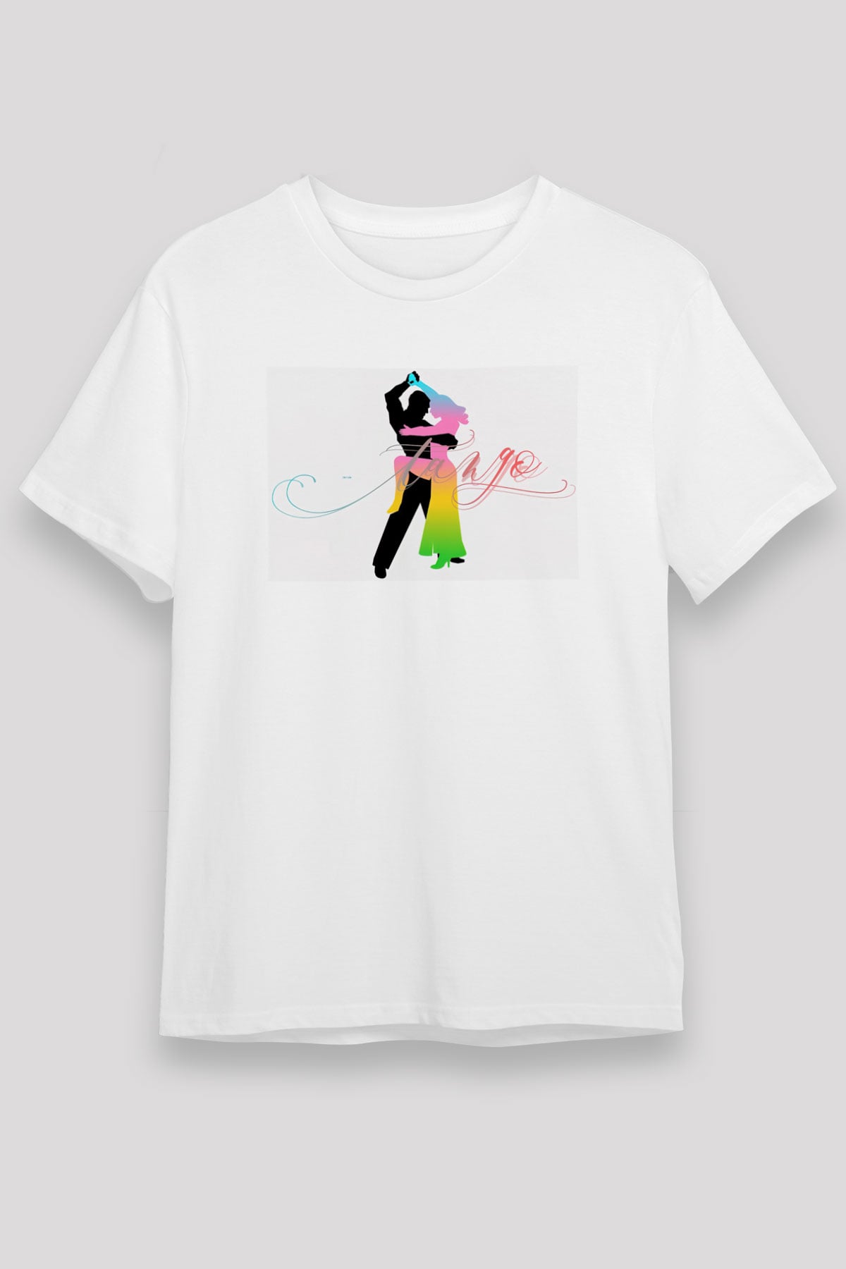 Tango Beyaz Unisex Tişört T-Shirt - TişörtFabrikası