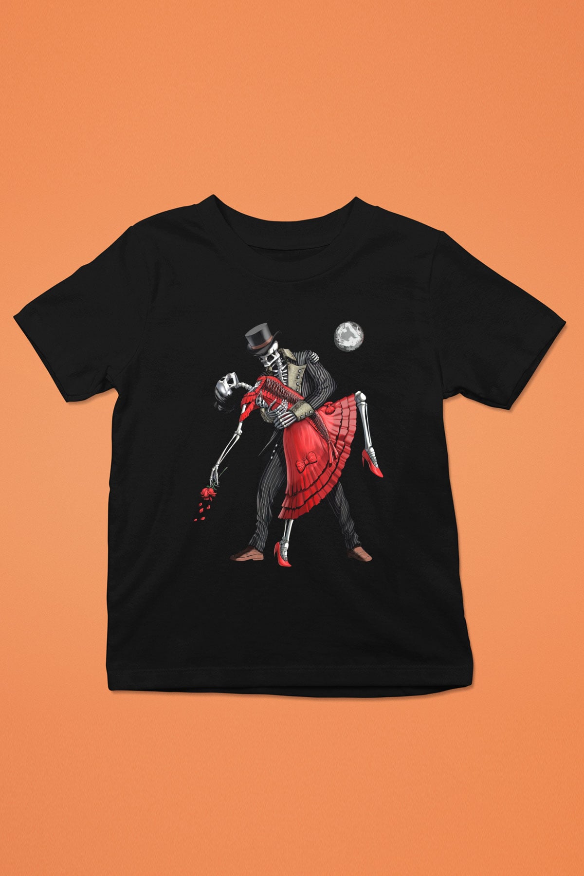 Tango Siyah Unisex Çocuk Tişört