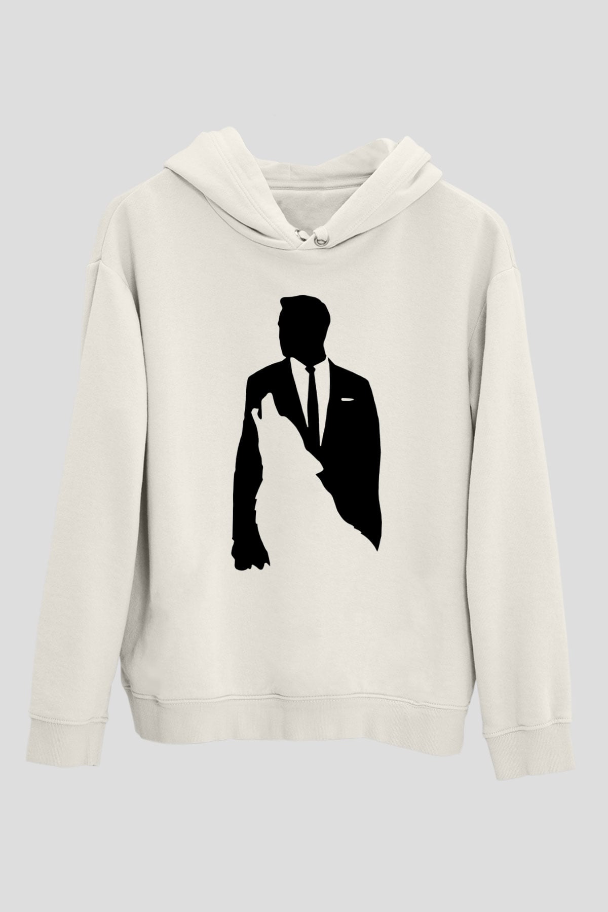 Tasarım Kapşonlu Sweatshirt TSR119