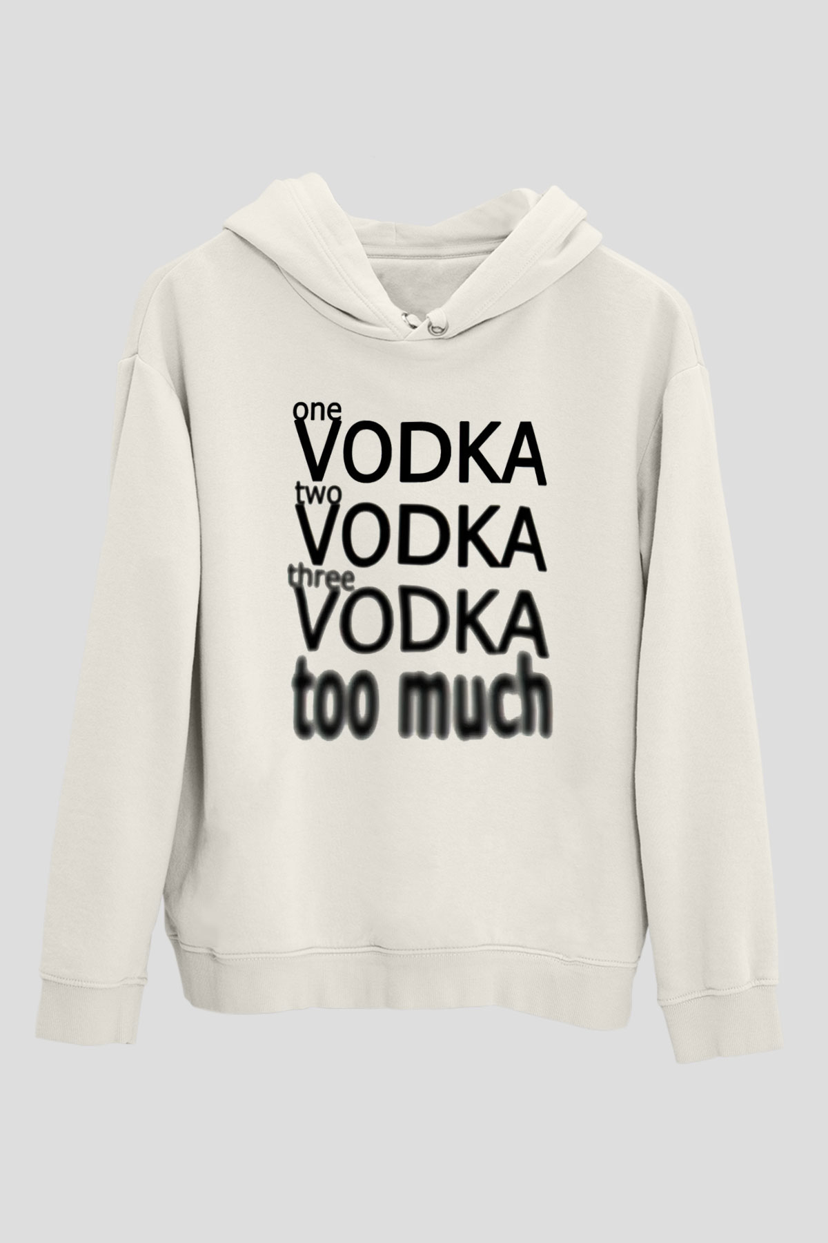 Tasarım Kapşonlu Sweatshirt TSR137