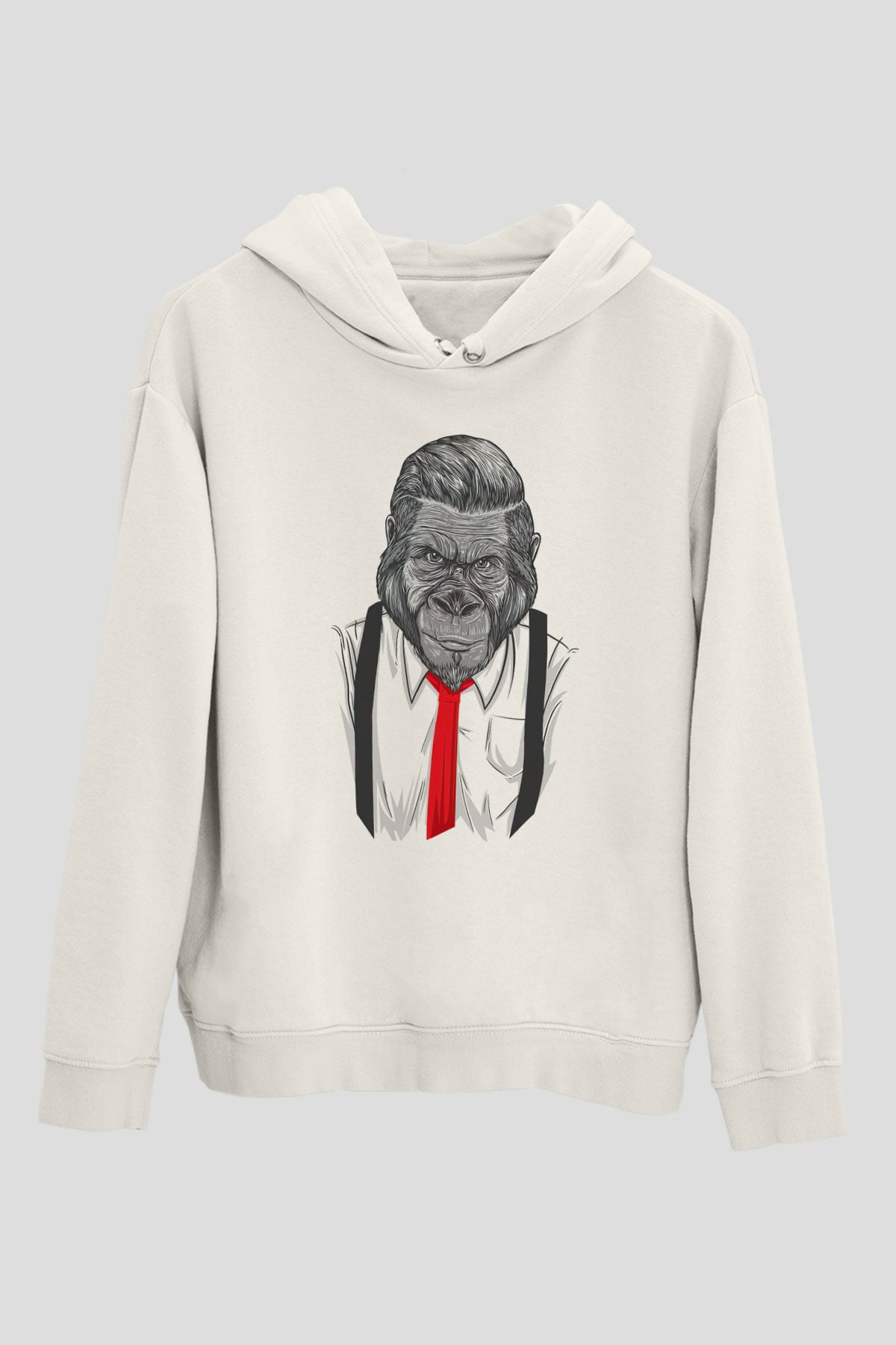 Tasarım Kapşonlu Sweatshirt TSR165