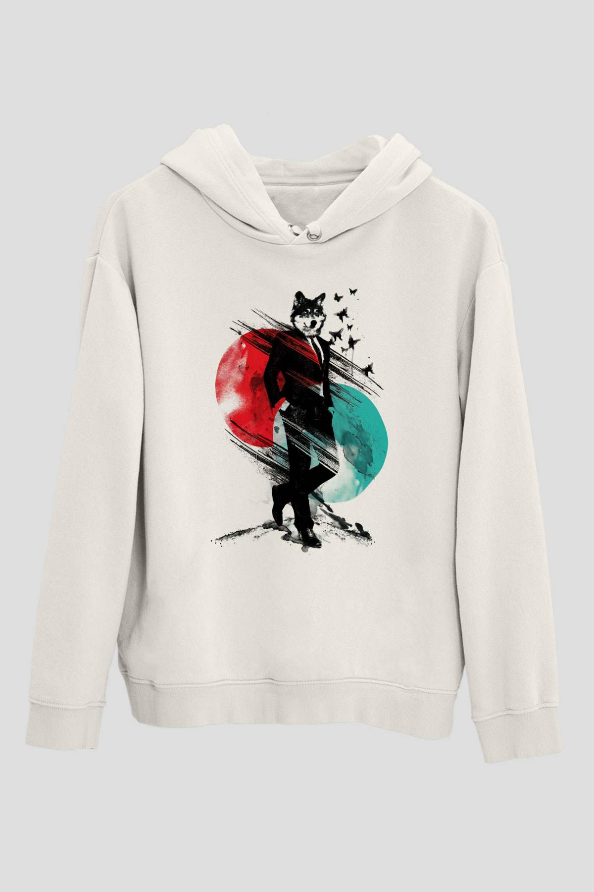 Tasarım Kapşonlu Sweatshirt TSR167