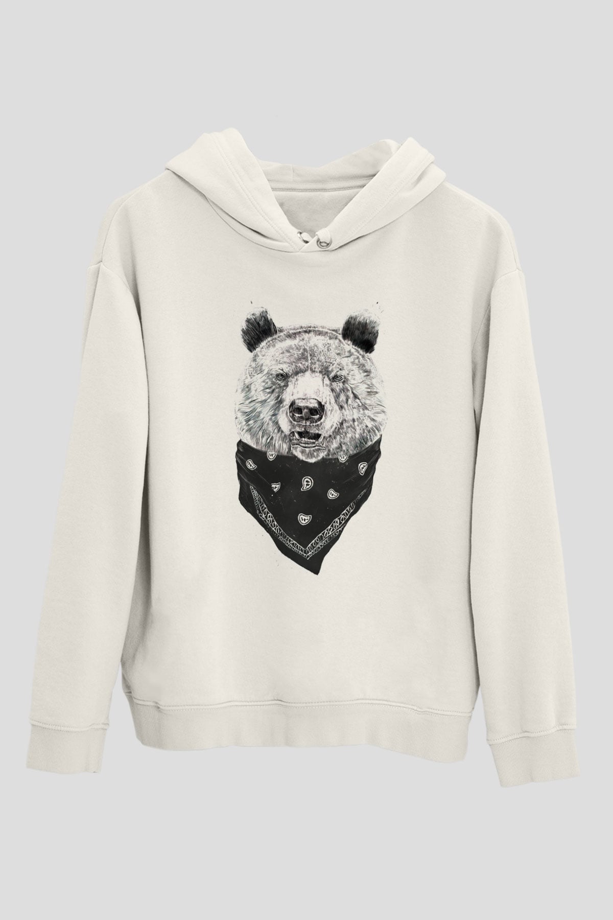 Tasarım Kapşonlu Sweatshirt TSR236