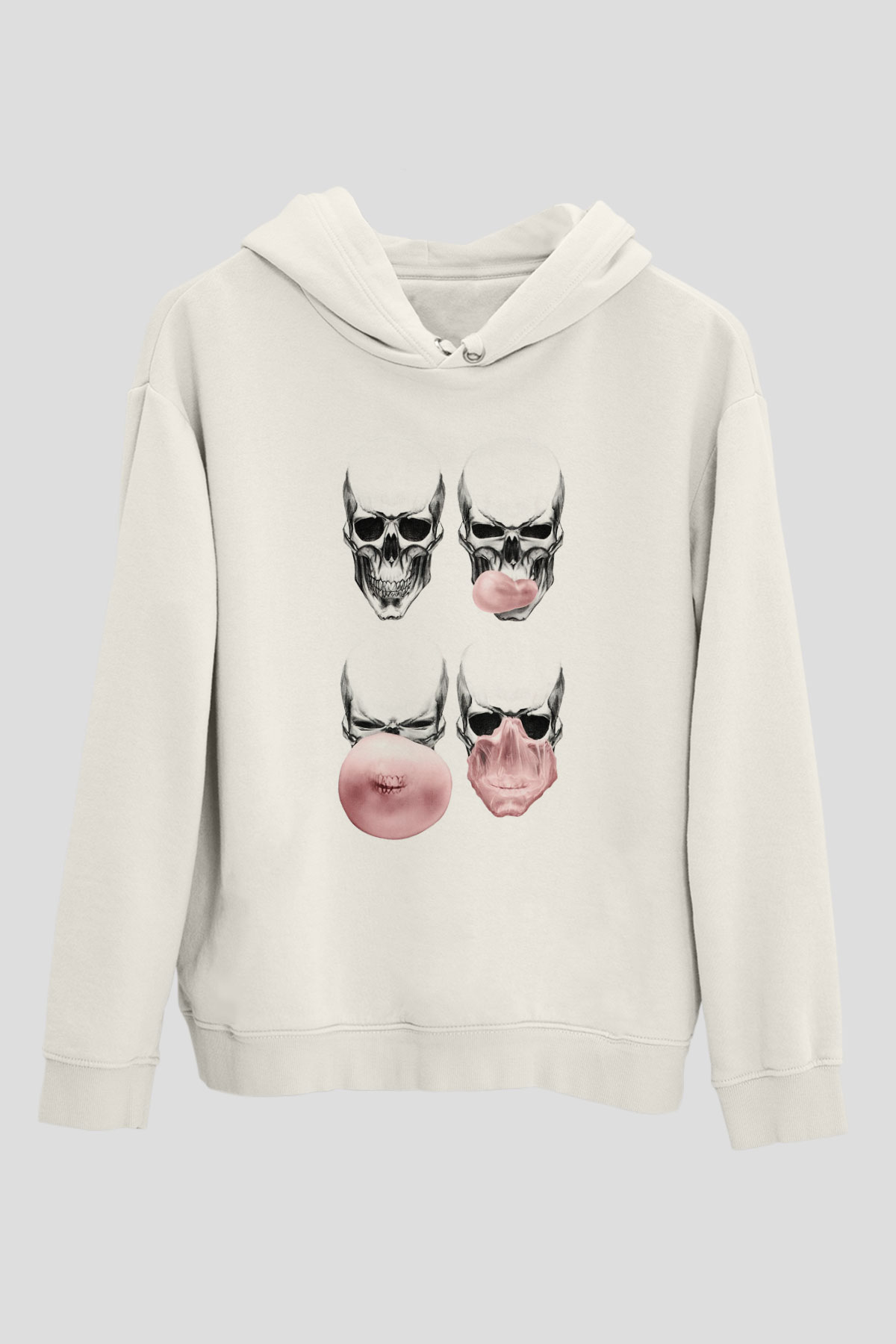 Tasarım Kapşonlu Sweatshirt TSR263