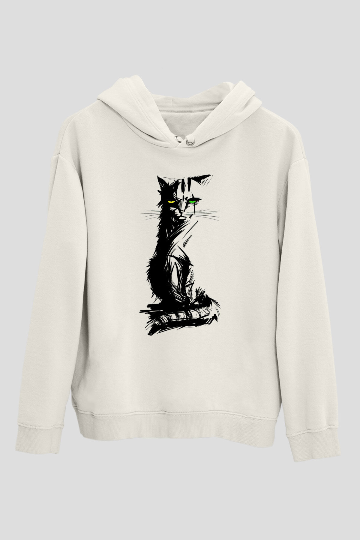 Tasarım Kapşonlu Sweatshirt TSR41