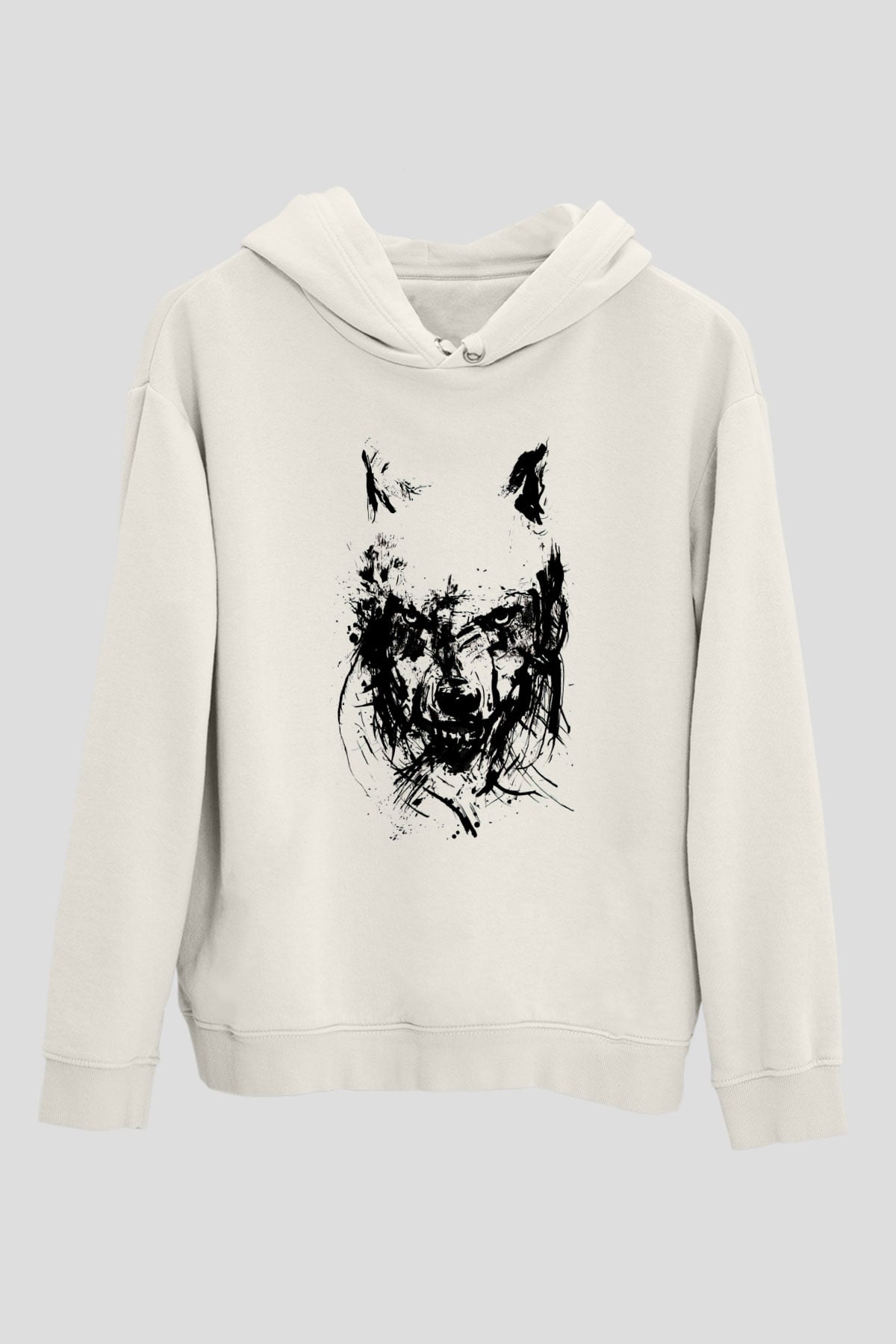 Tasarım Kapşonlu Sweatshirt TSR466