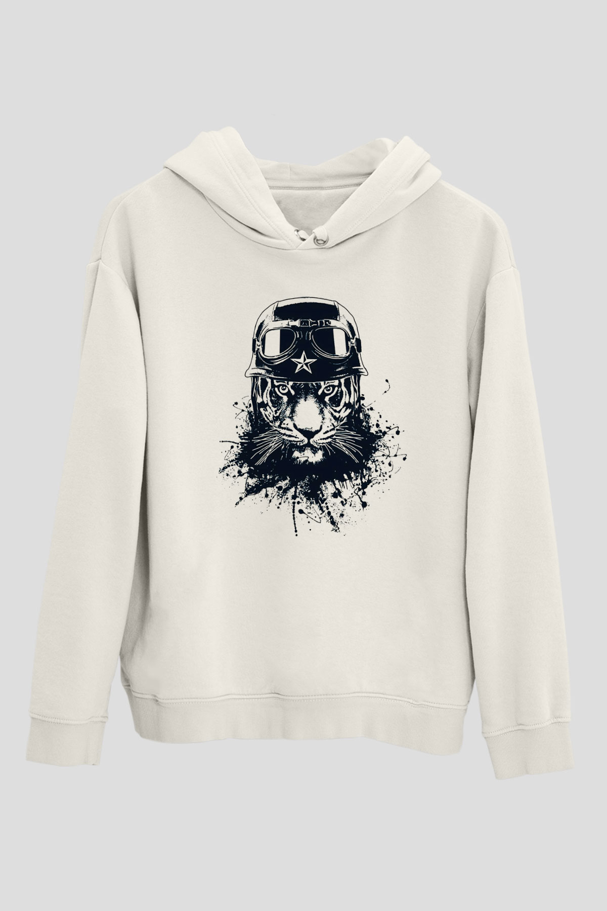 Tasarım Kapşonlu Sweatshirt TSR76
