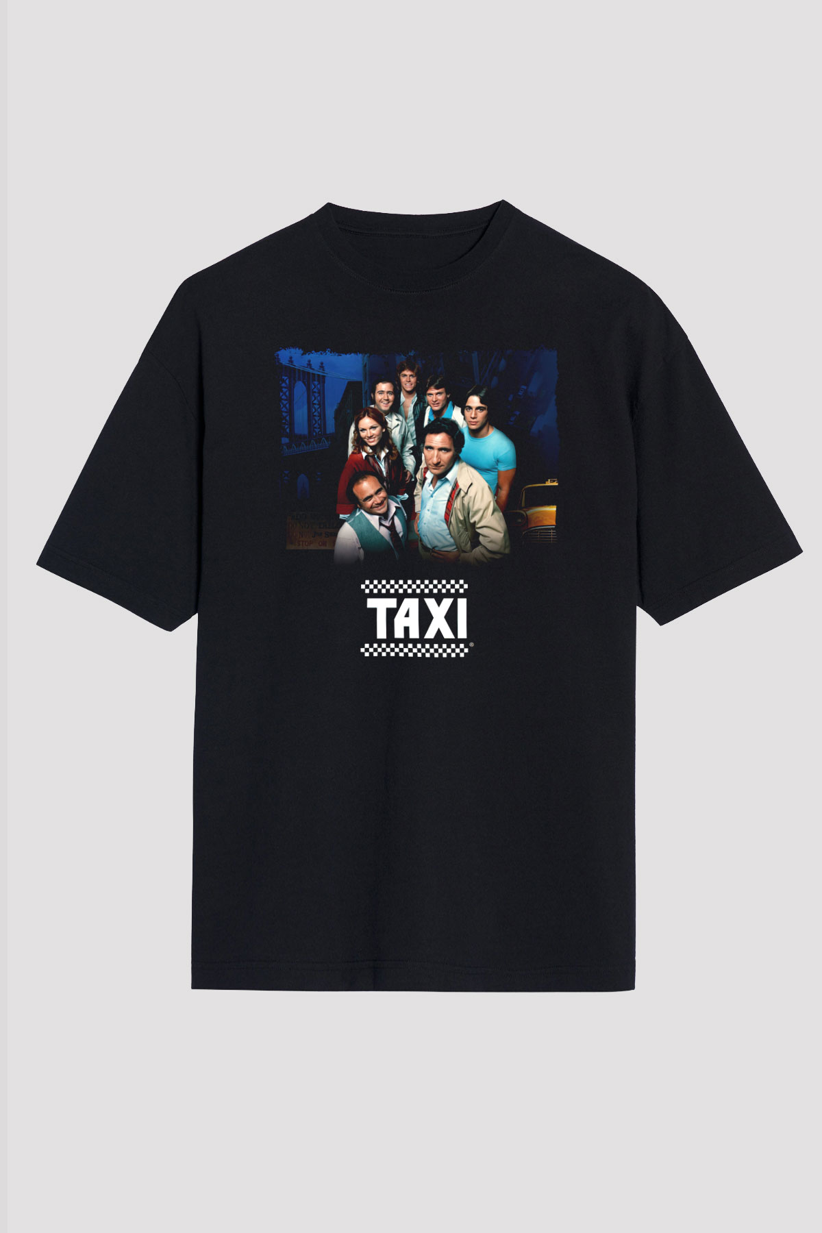 Taxi Siyah Unisex Tişört