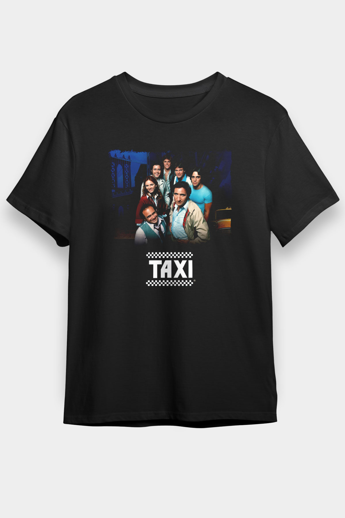 Taxi Siyah Unisex Tişört