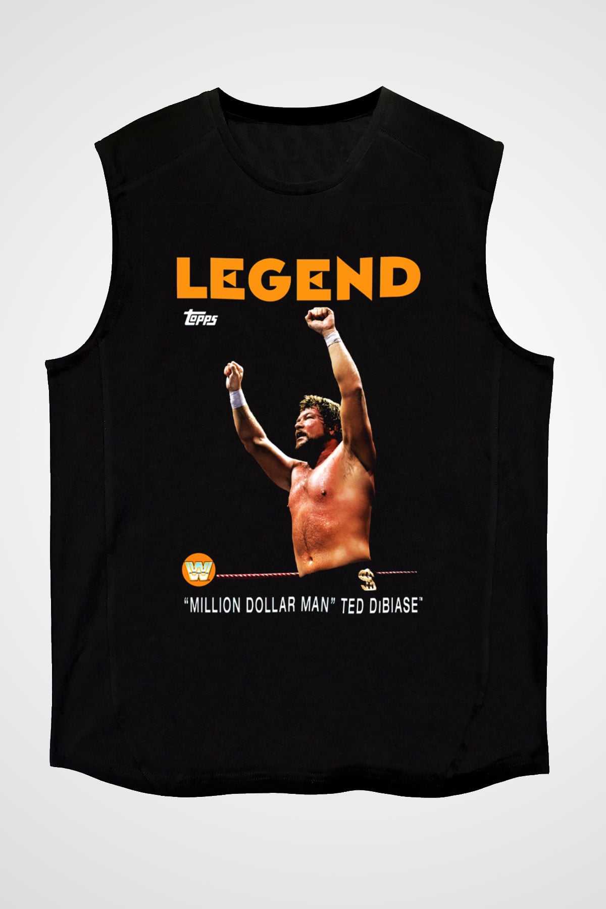 Ted DiBiase Siyah Unisex Kolsuz Tişört