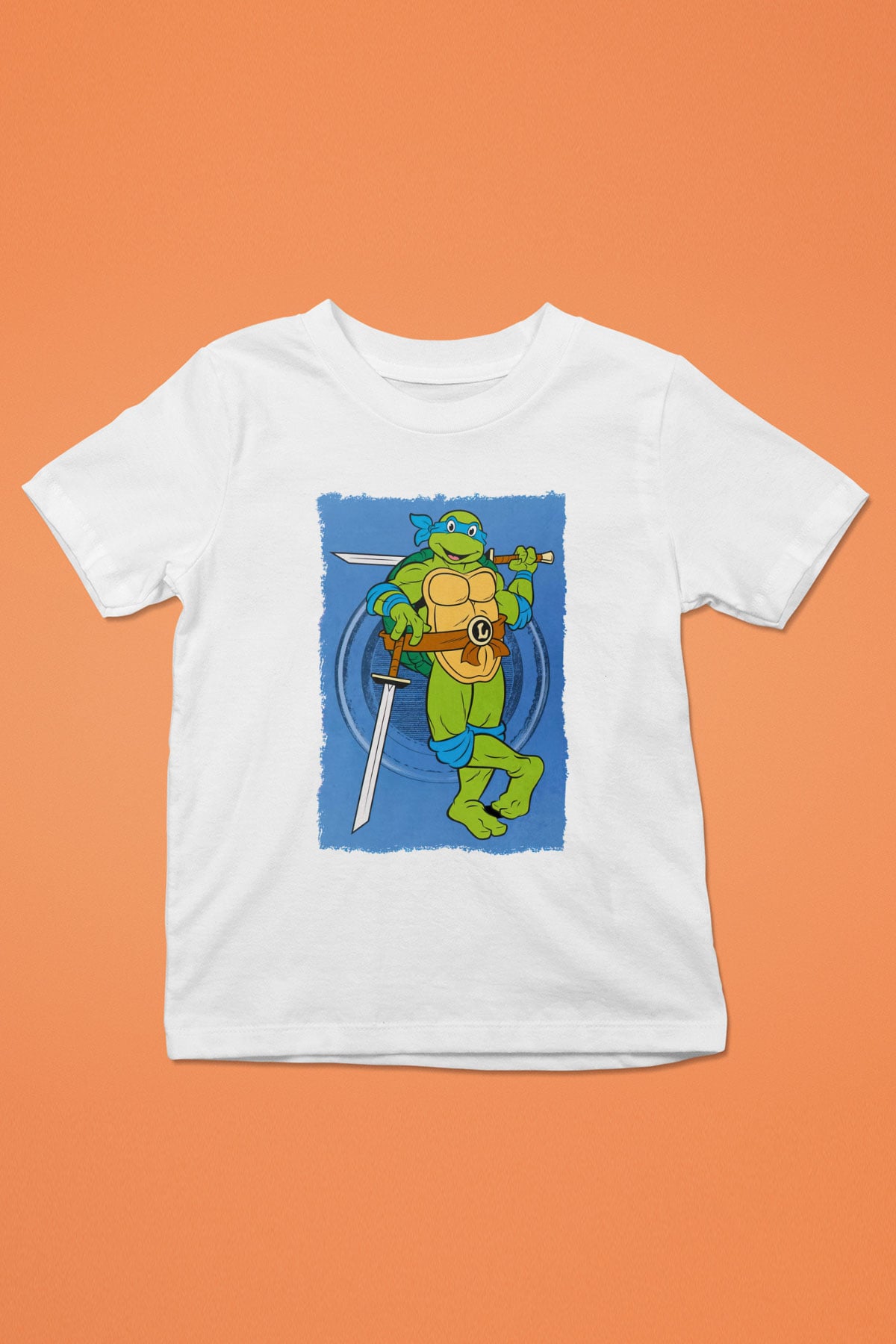 Teenage Mutant Ninja Turtles Ninja Kaplumbağalar Beyaz Unisex Çocuk Tişört