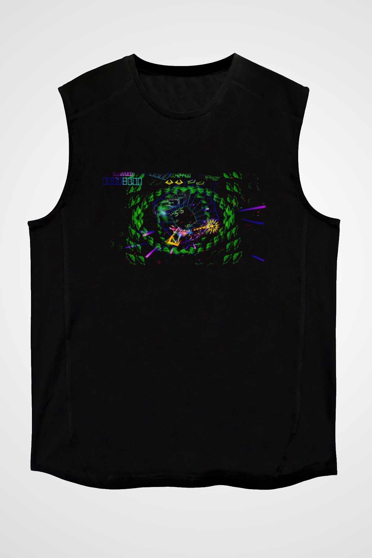 Tempest Siyah Unisex  Kolsuz Tişört
