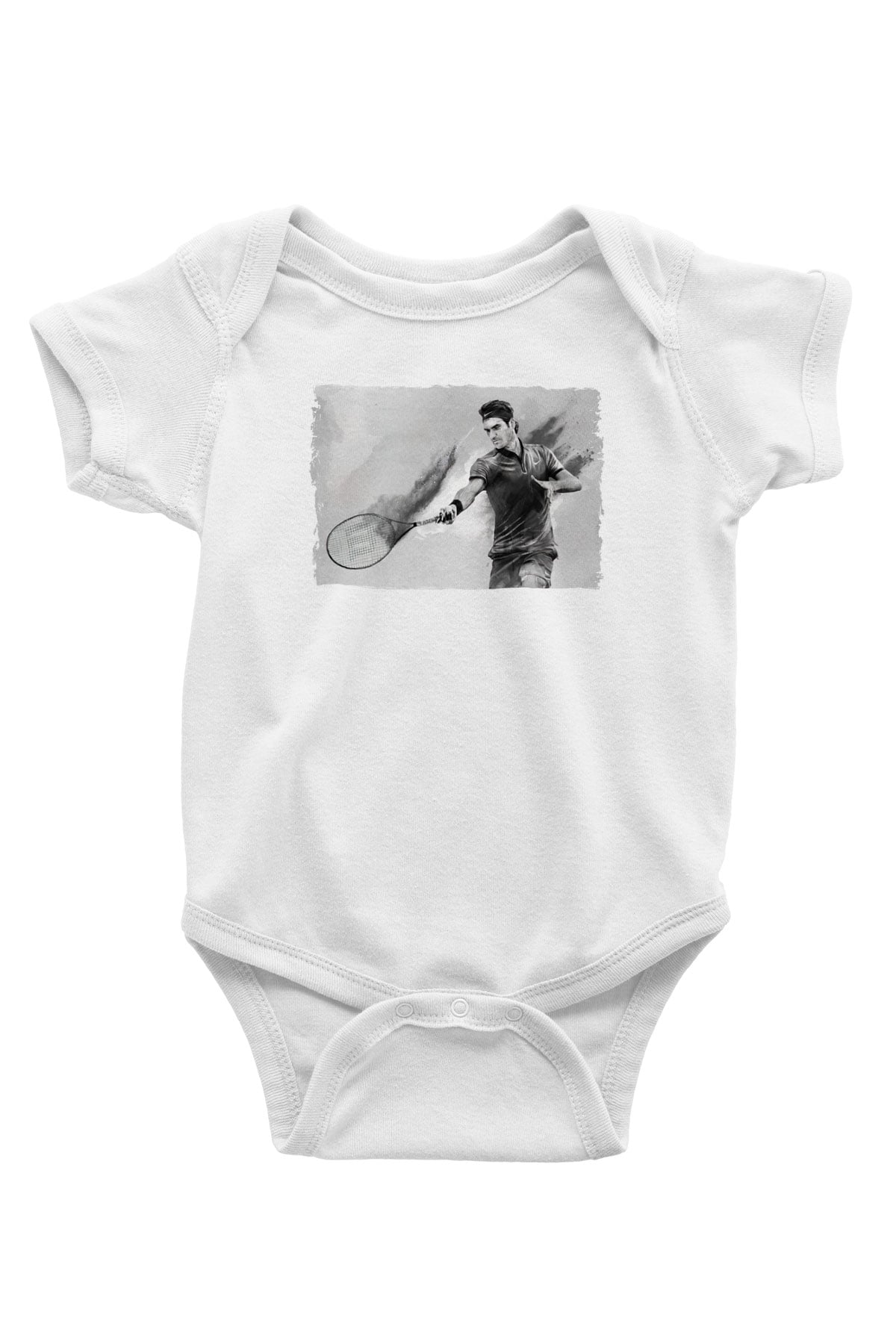 Tenis Beyaz Bebek Body - Zıbın